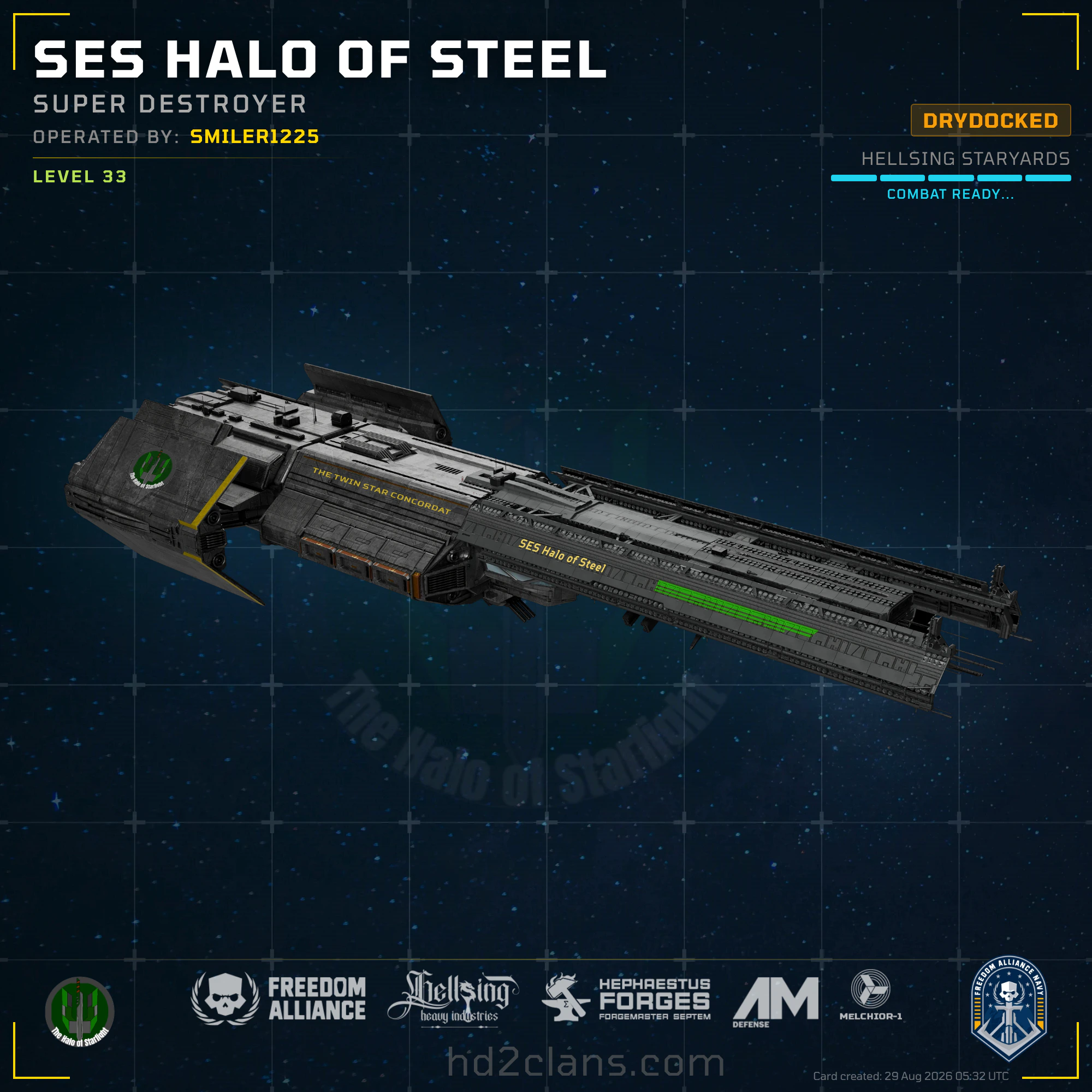 SES Halo of Steel