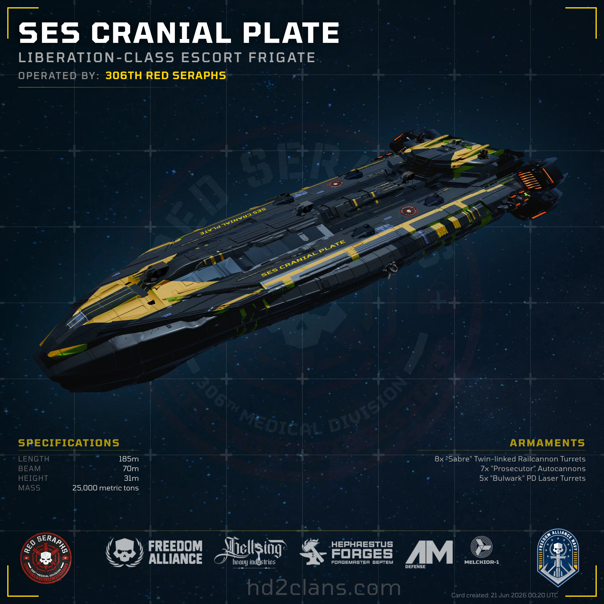 SES Cranial Plate