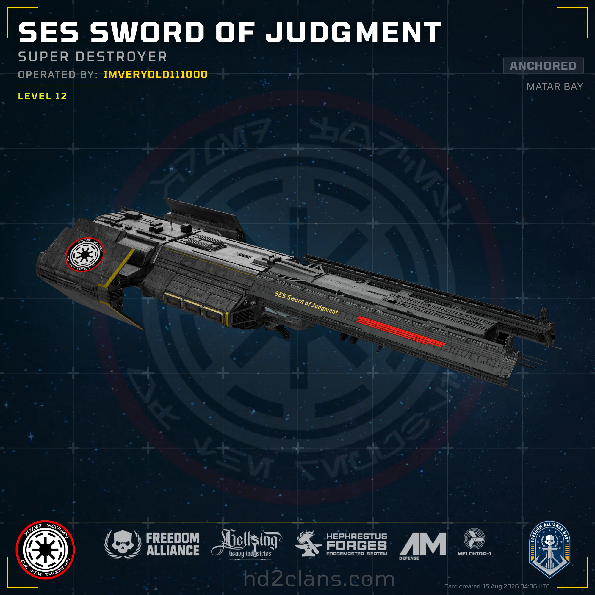 SES Sword of Judgment