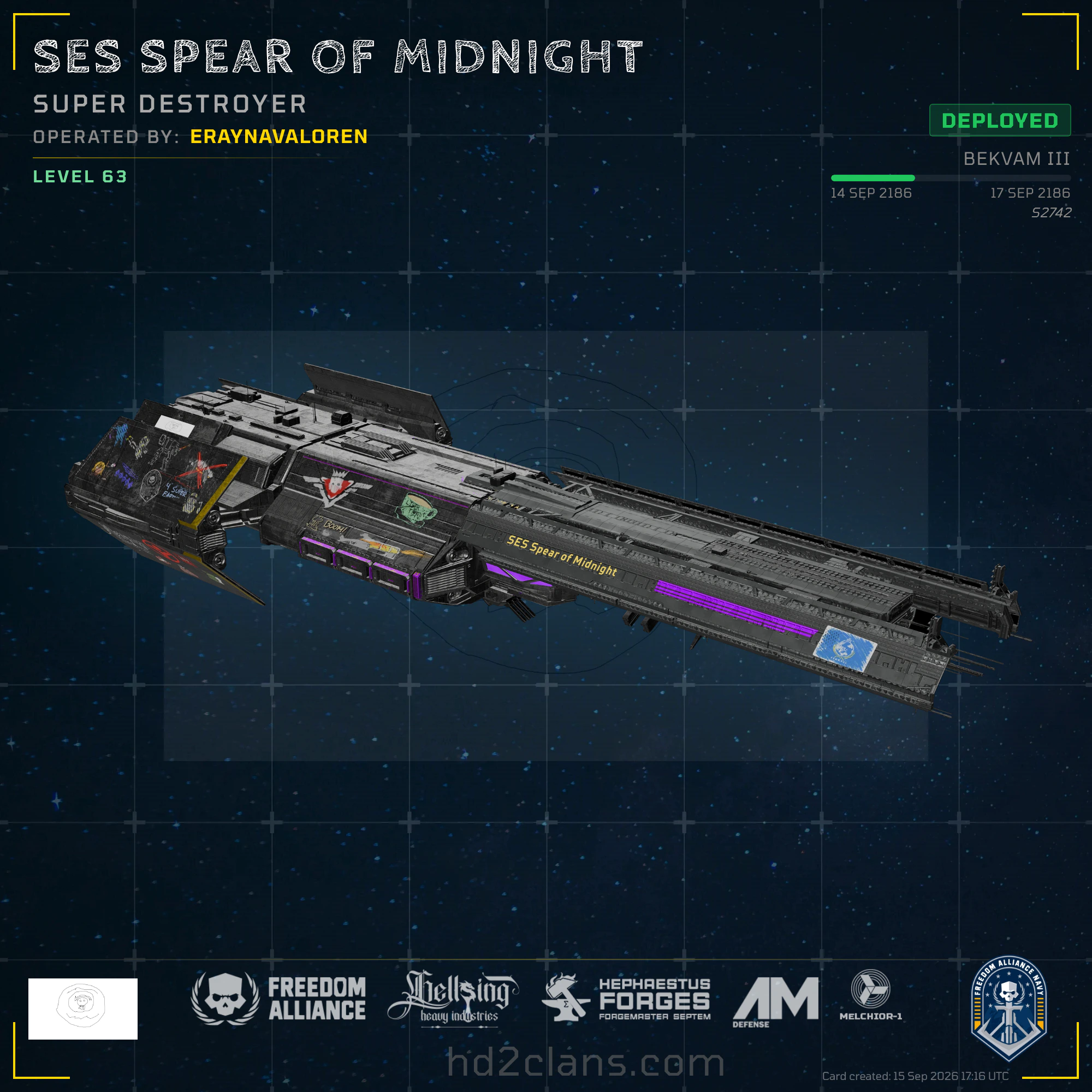 SES Spear of Midnight