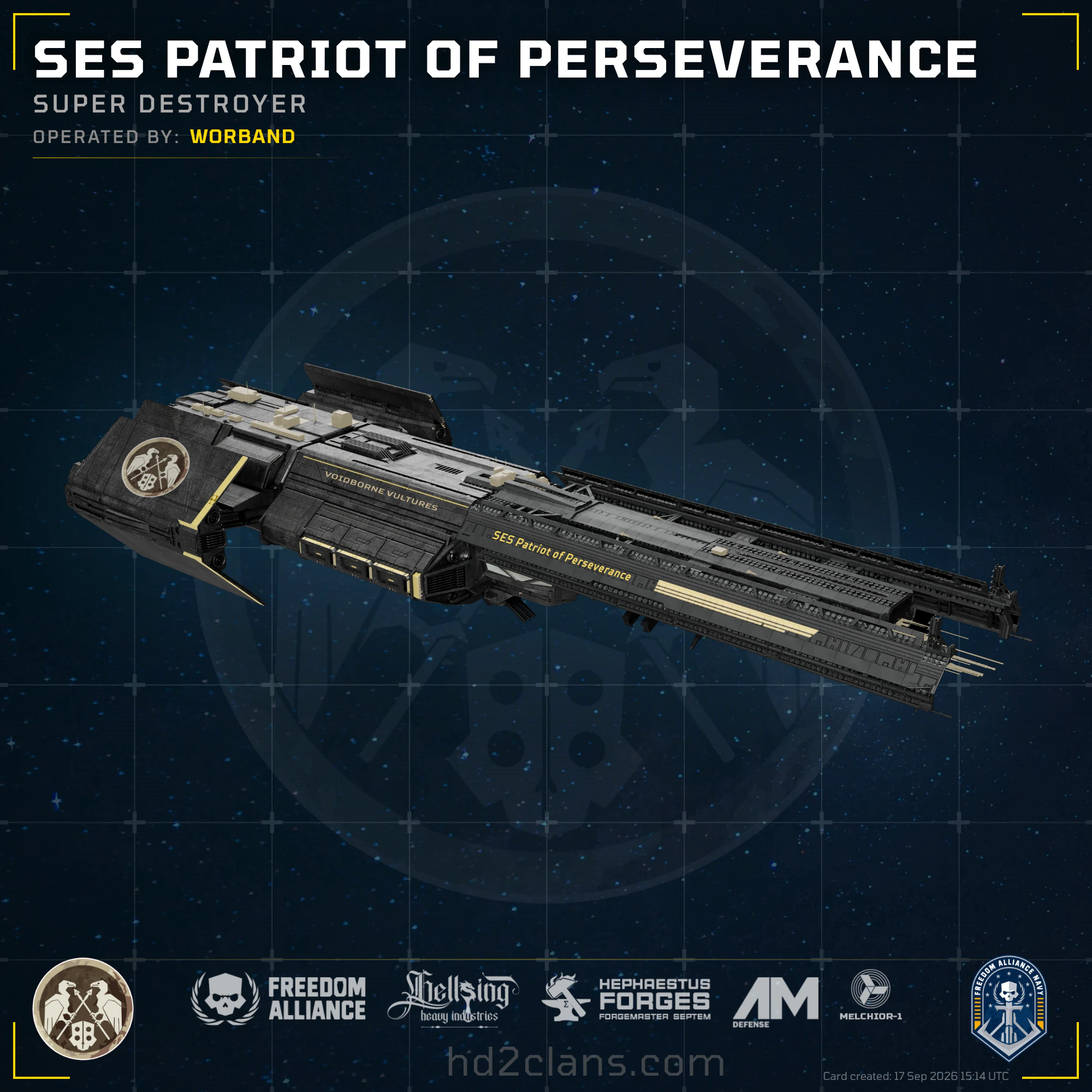 SES Patriot of Perseverance