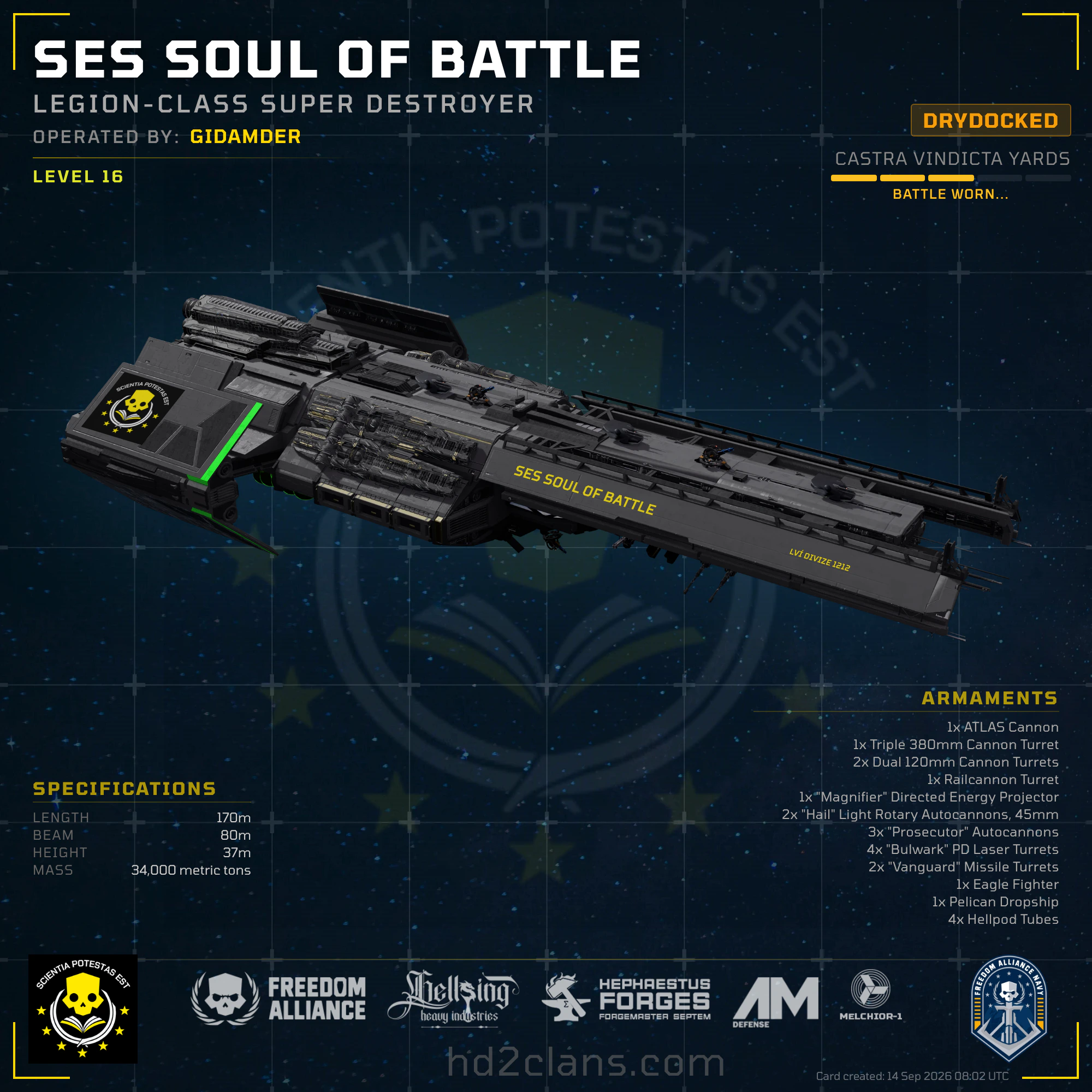 SES Soul of Battle