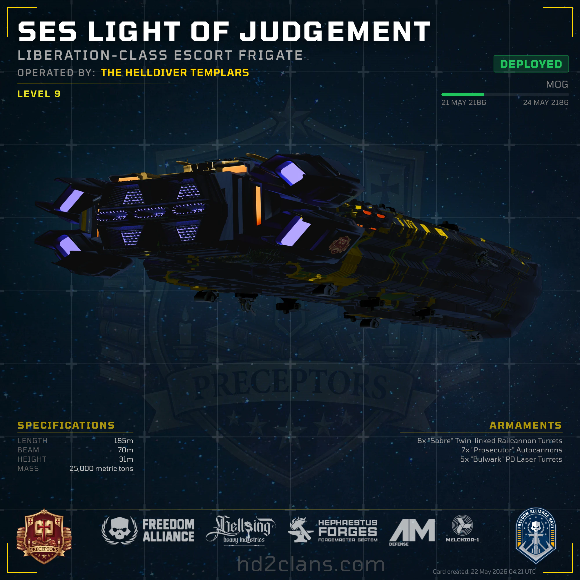 SES Light of Judgement