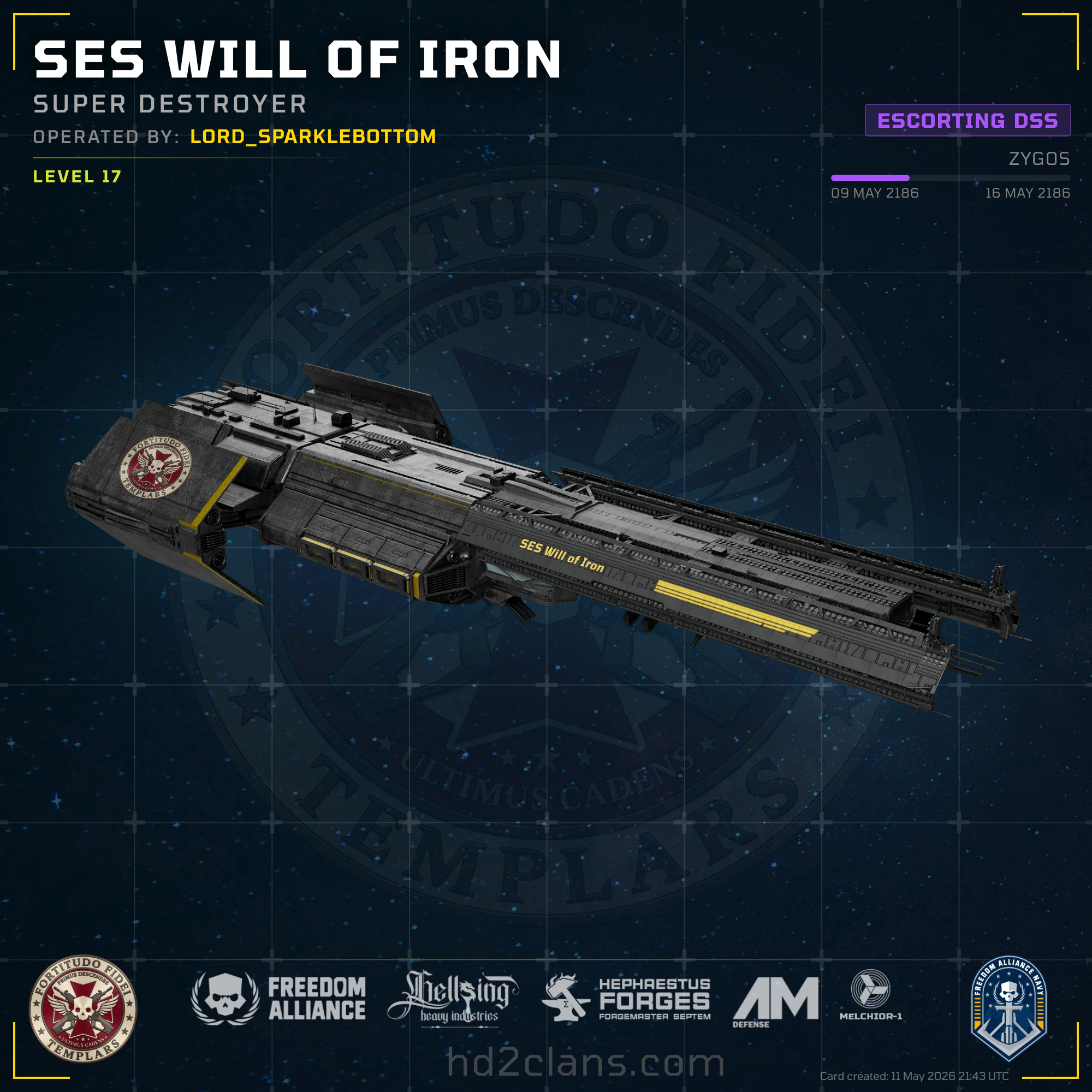 SES Will of Iron