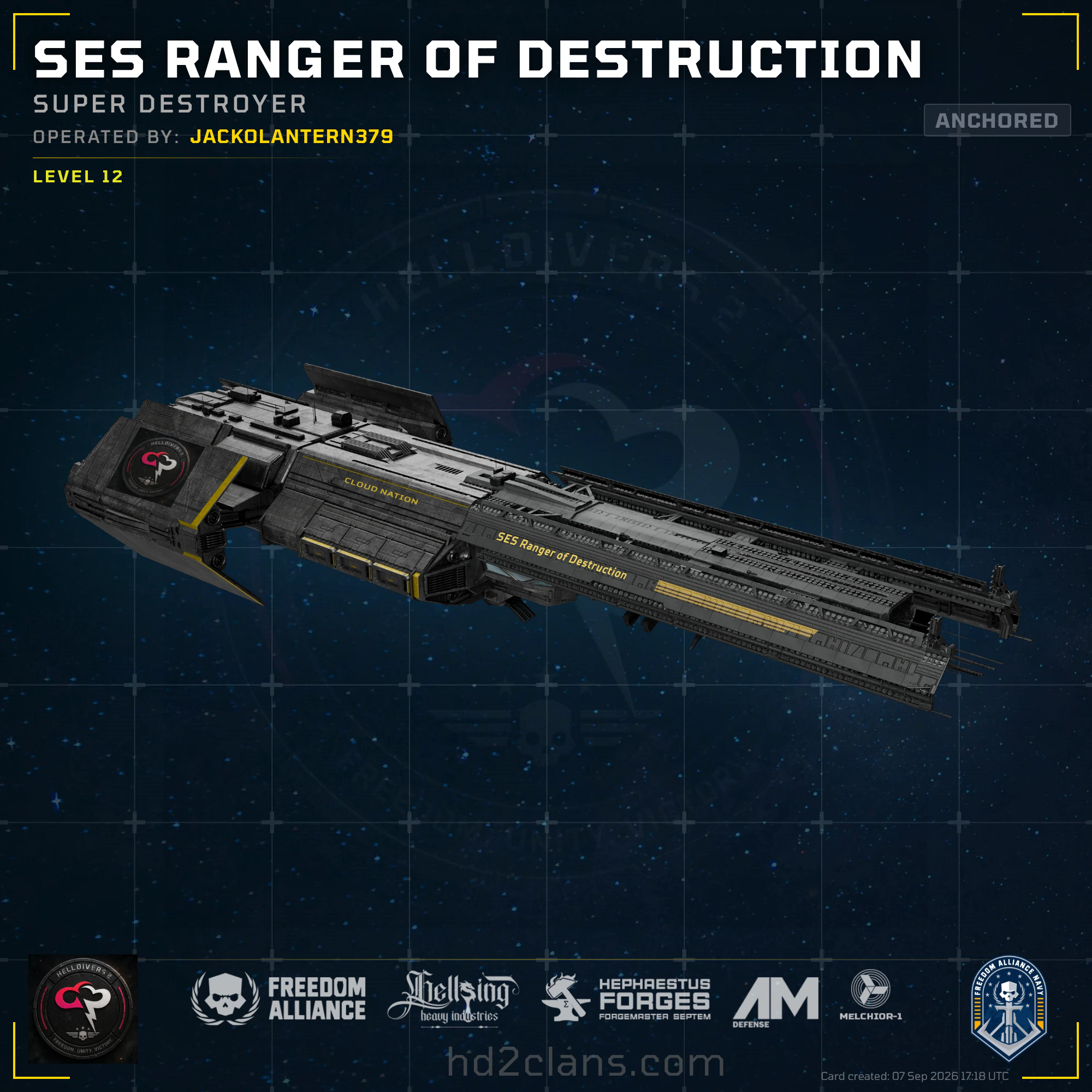 SES Ranger of Destruction