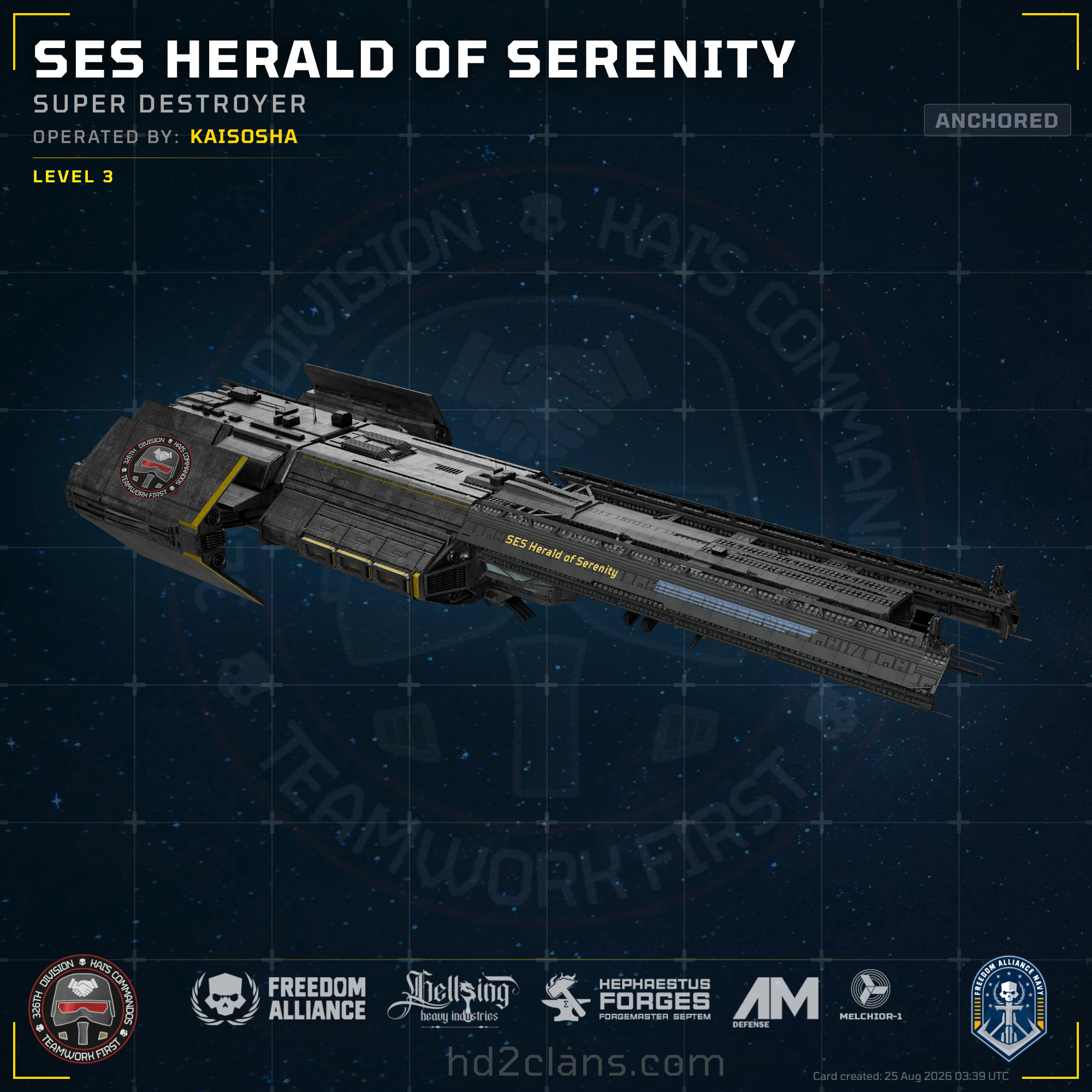 SES Herald of Serenity