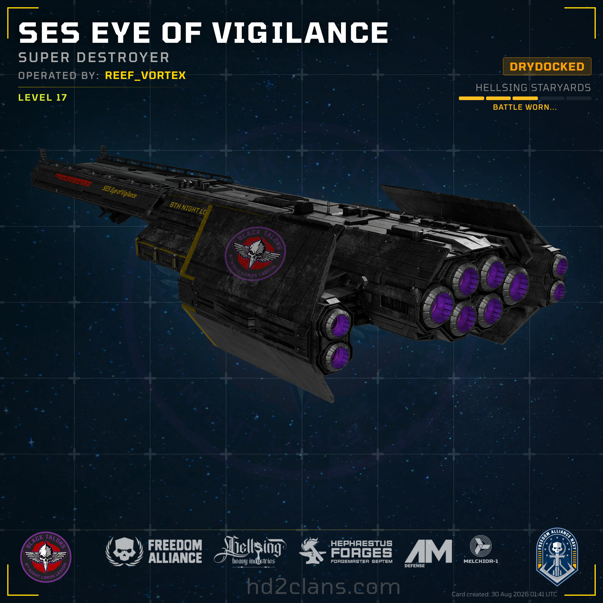 SES Eye of Vigilance