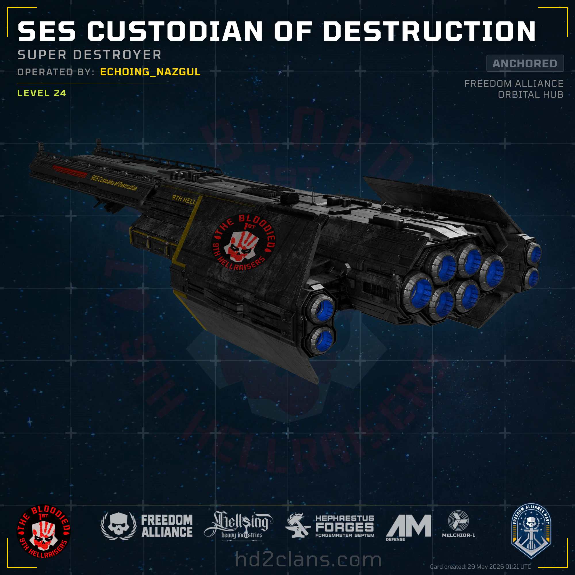 SES Custodian of Destruction