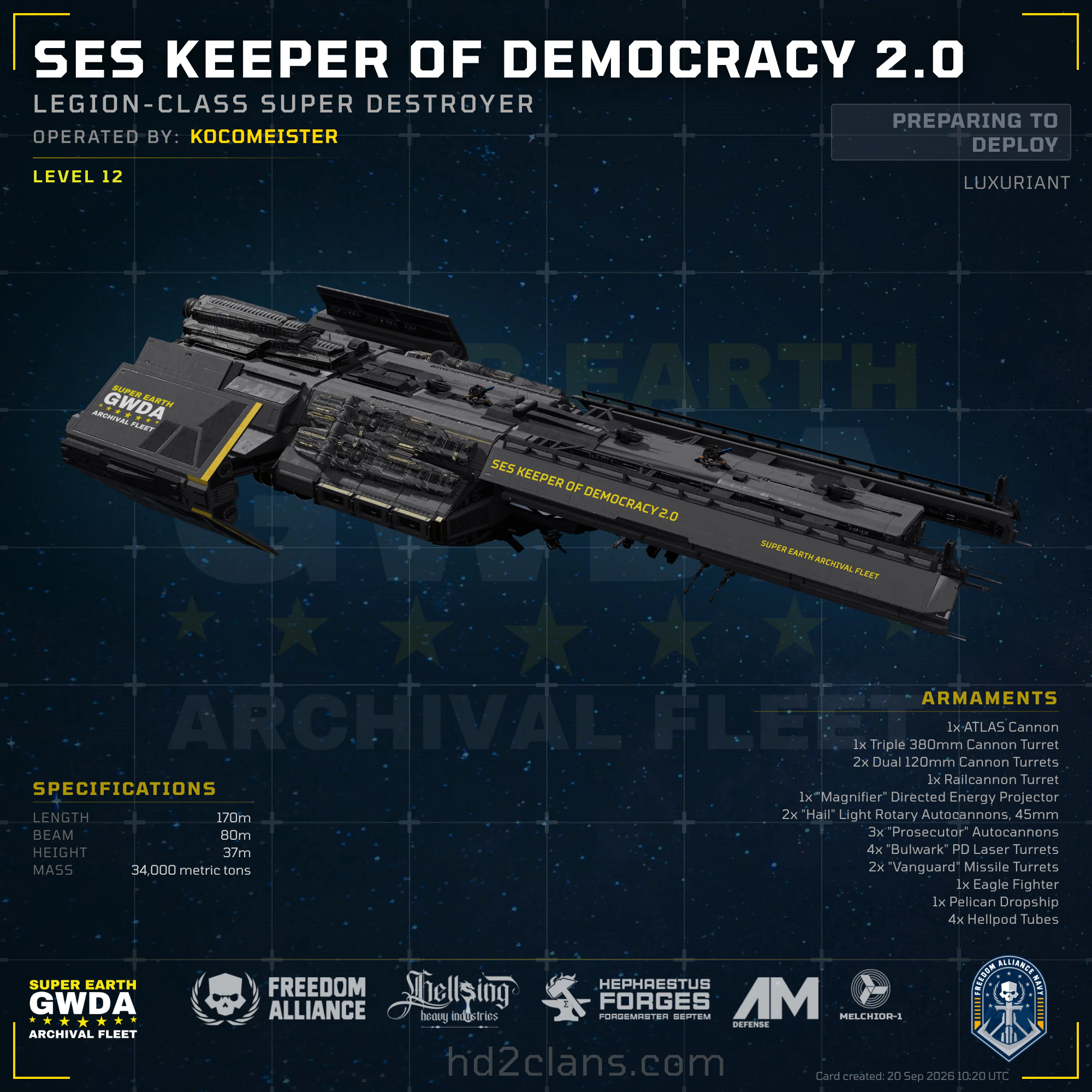SES Keeper of Democracy 2.0