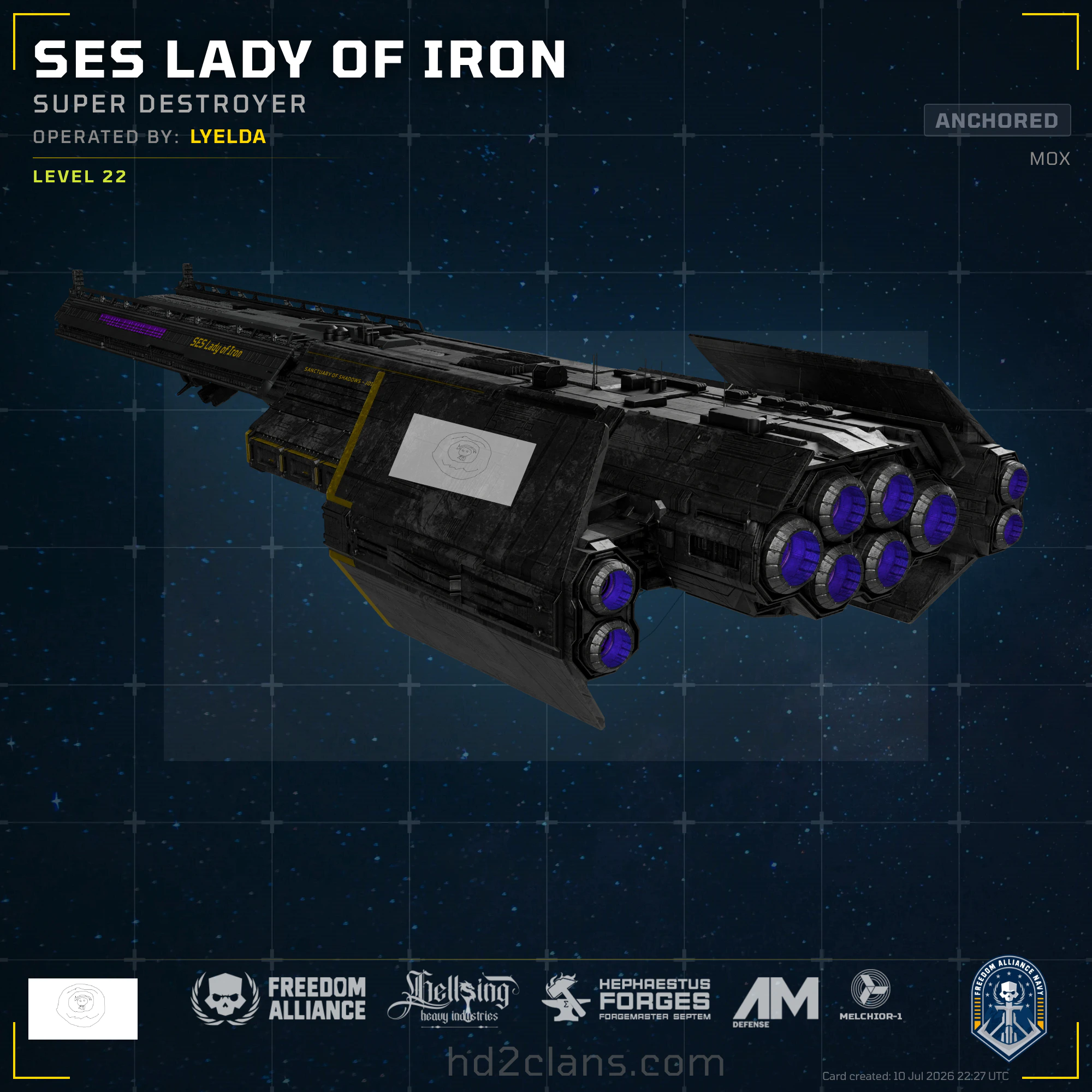 SES Lady of Iron