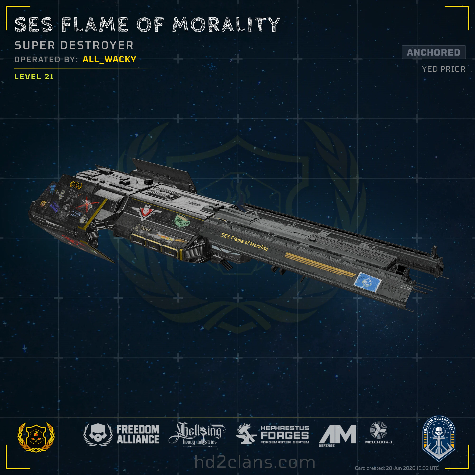 SES Flame of Morality