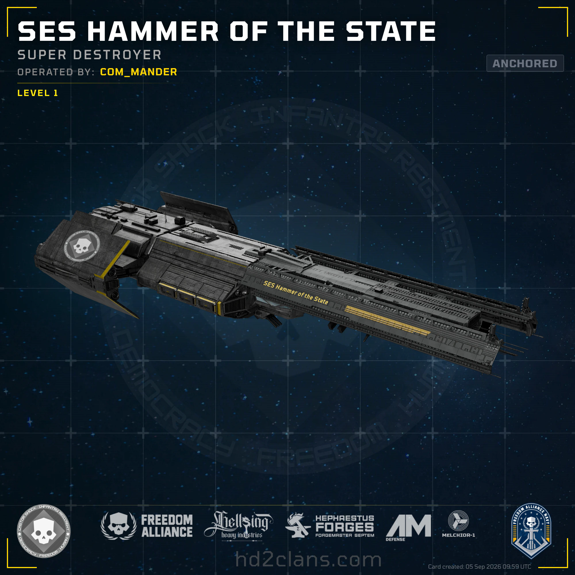 SES Hammer of the State