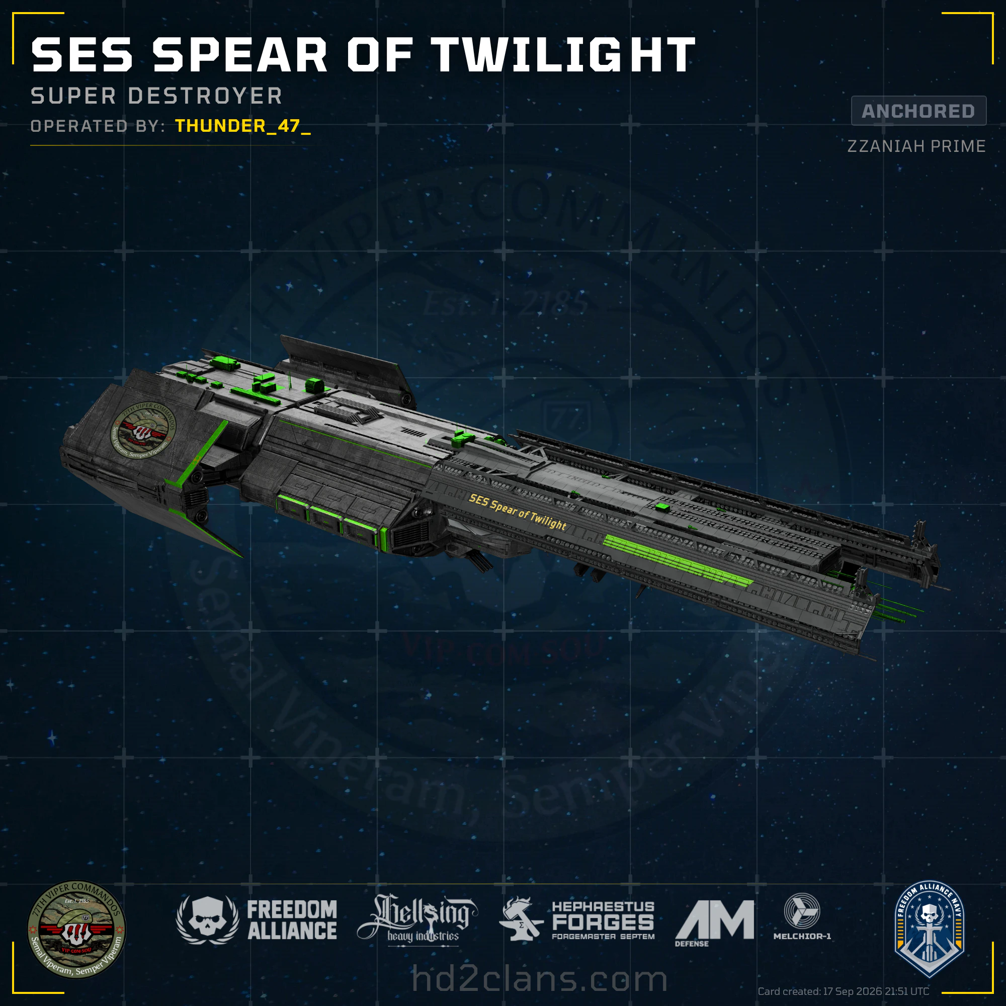 SES Spear of Twilight