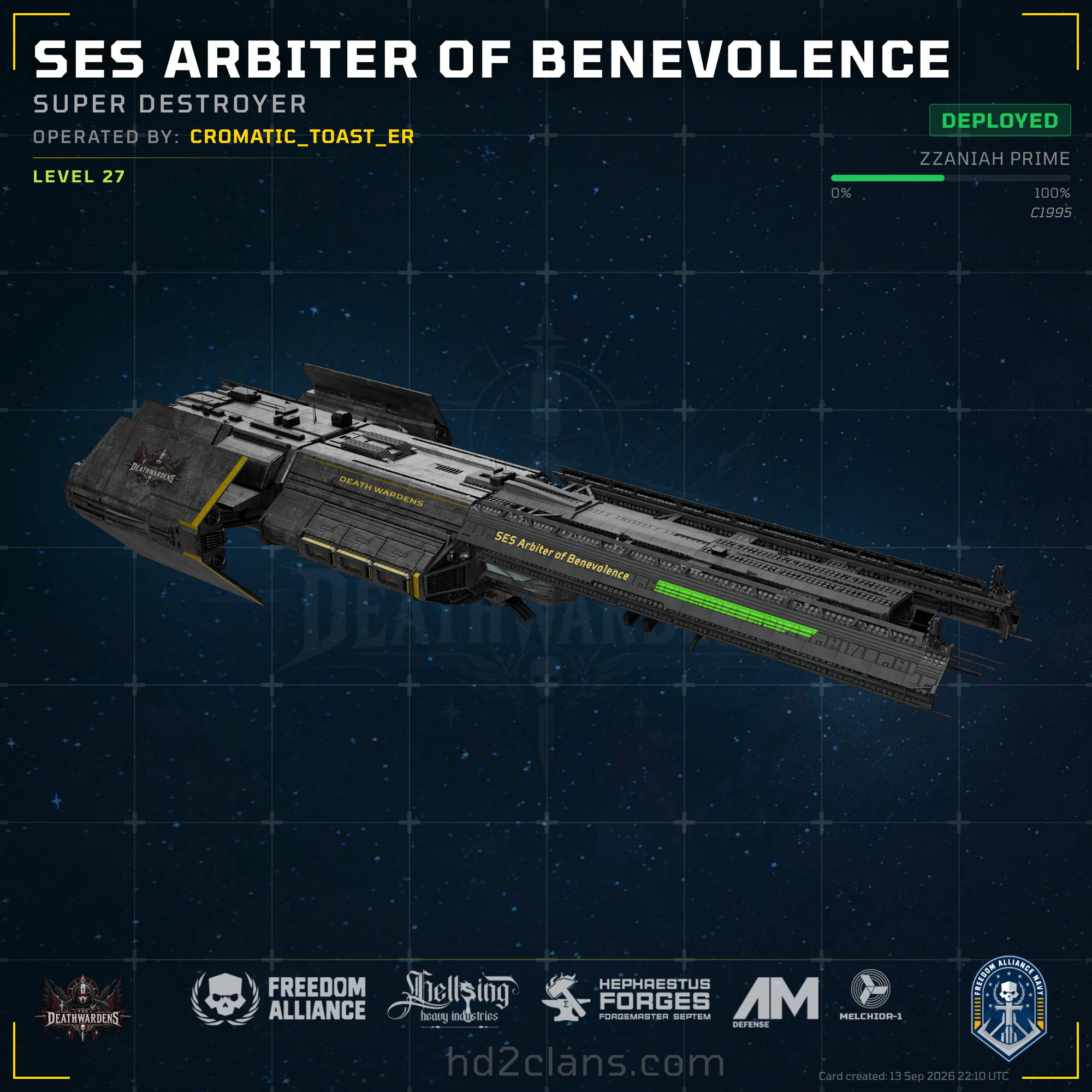 SES Arbiter of Benevolence