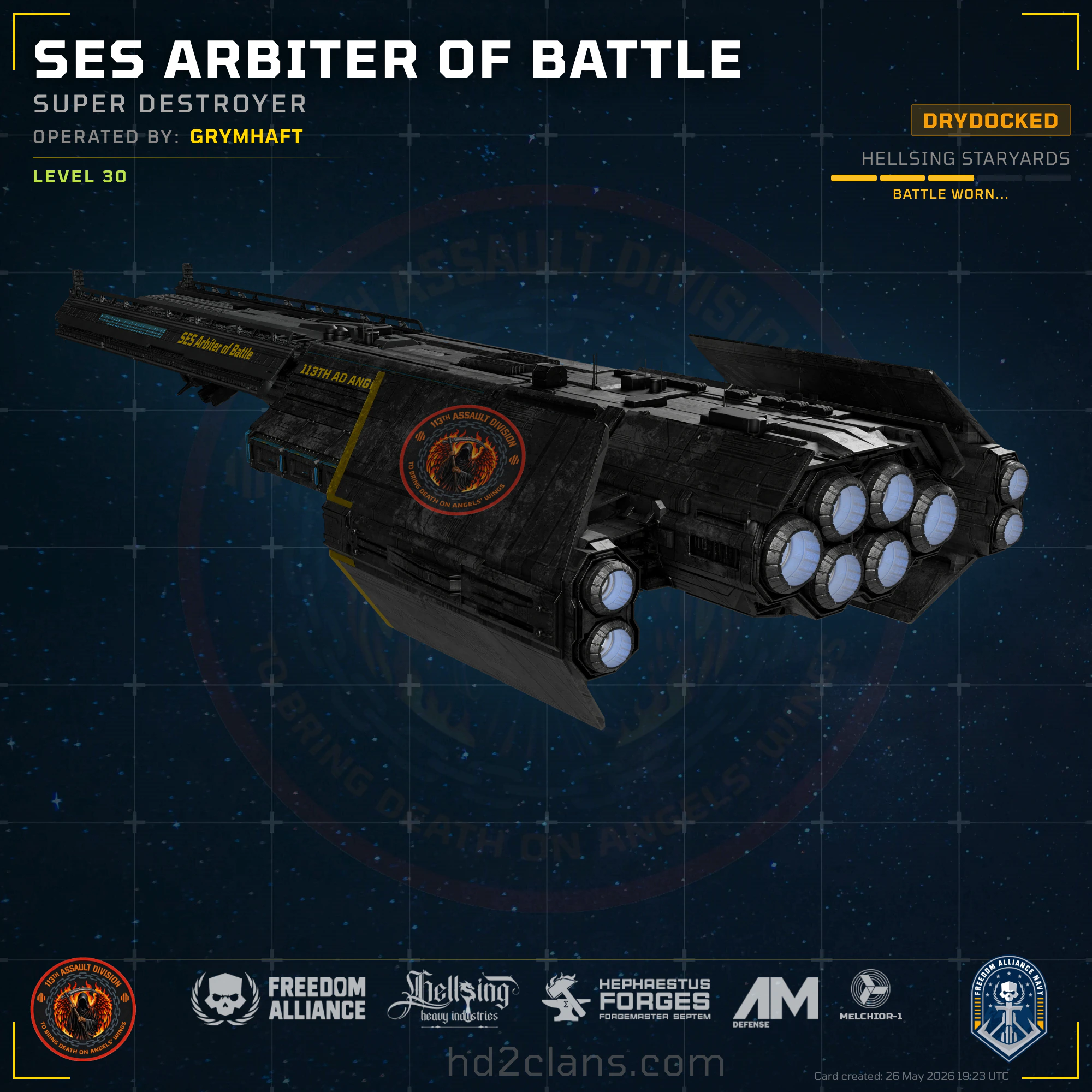 SES Arbiter of Battle