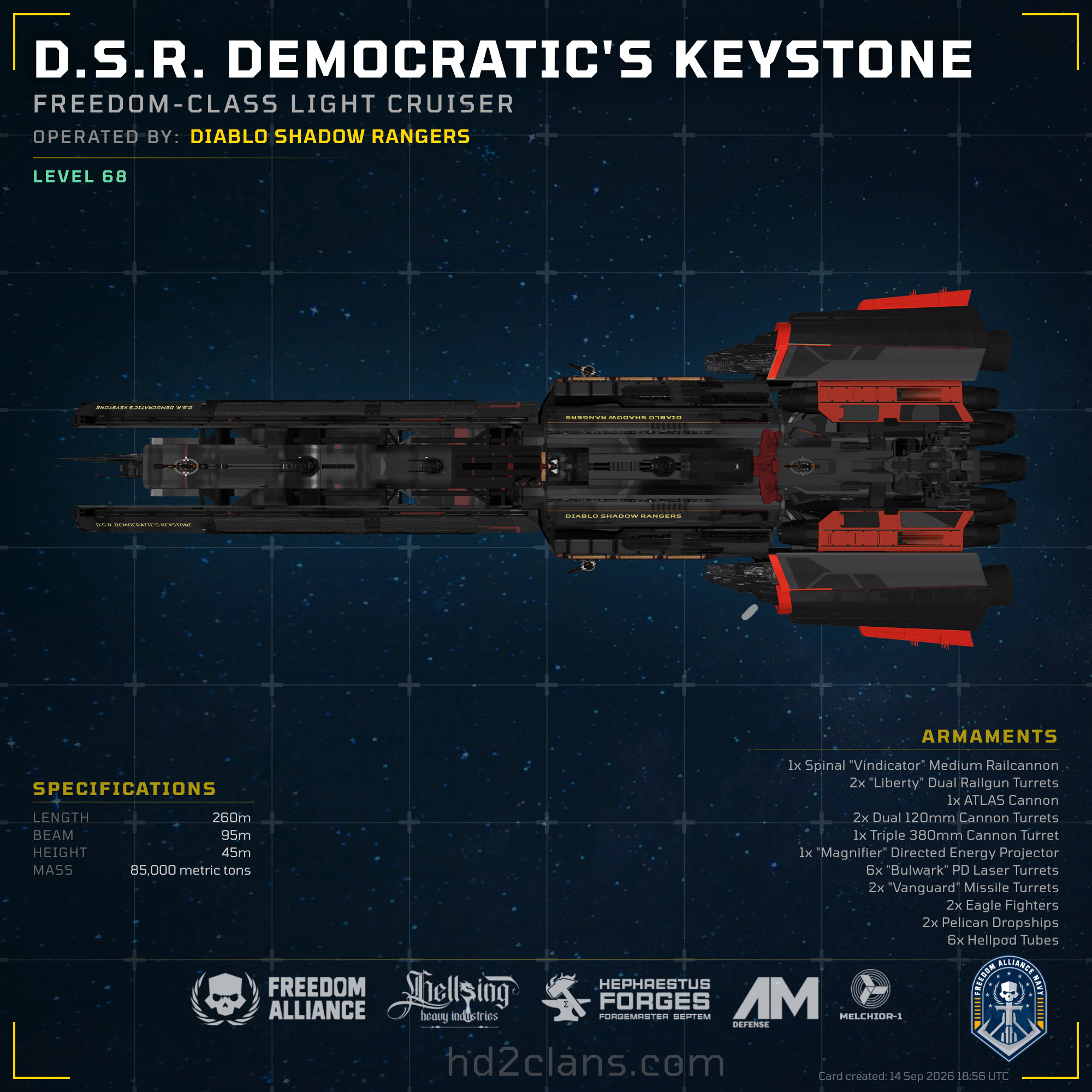 D.S.R. DEMOCRATIC'S KEYSTONE