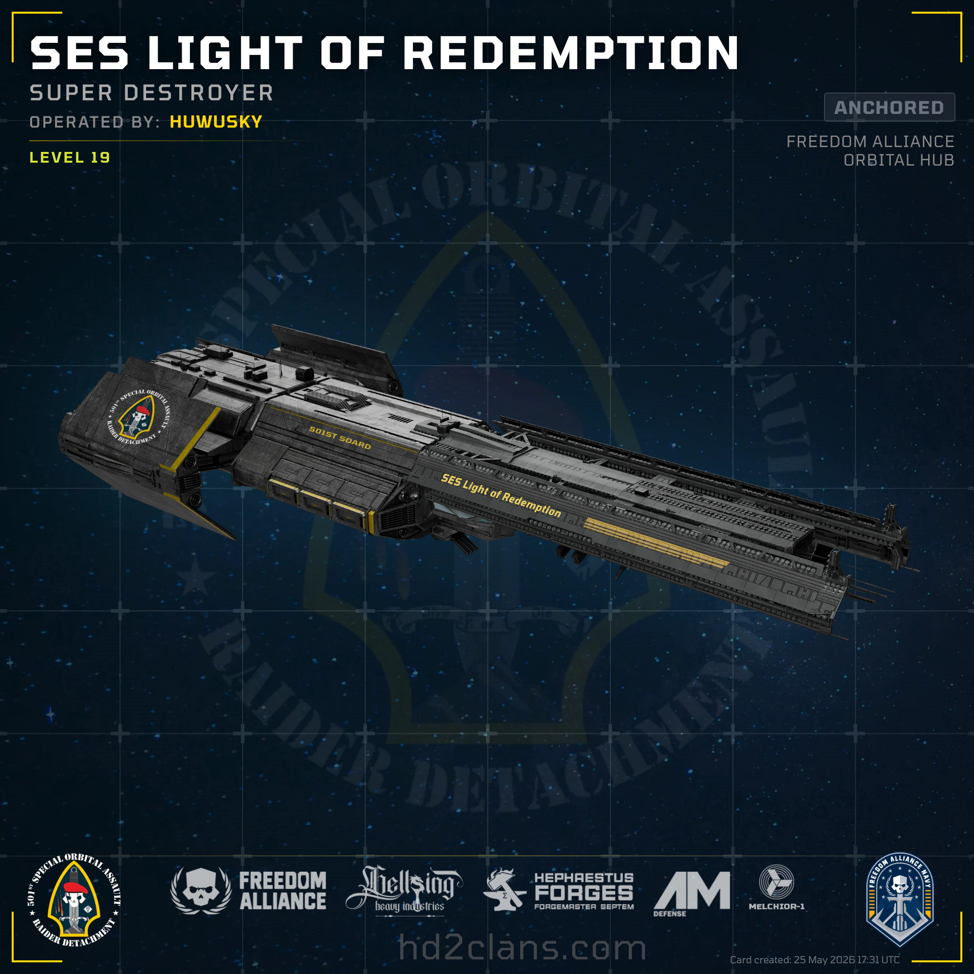 SES Light of Redemption