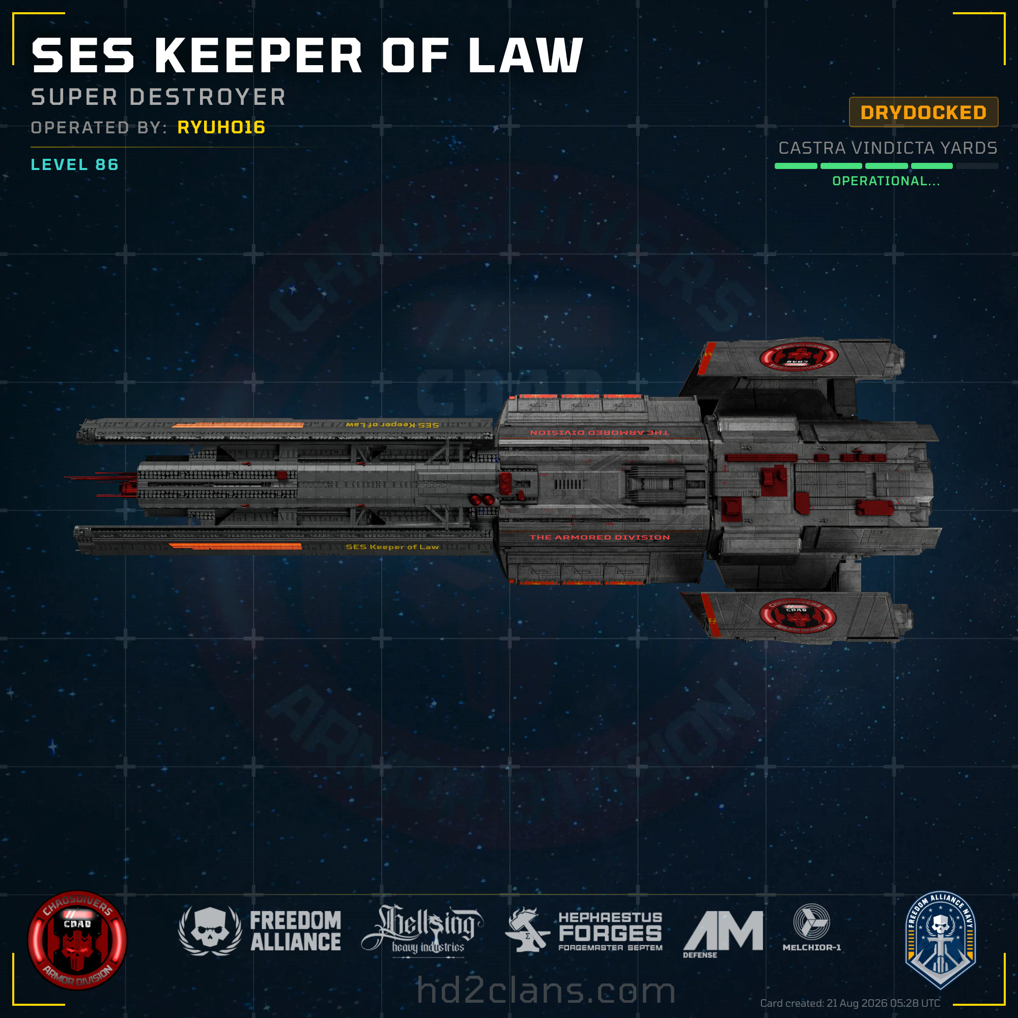 SES Keeper of Law