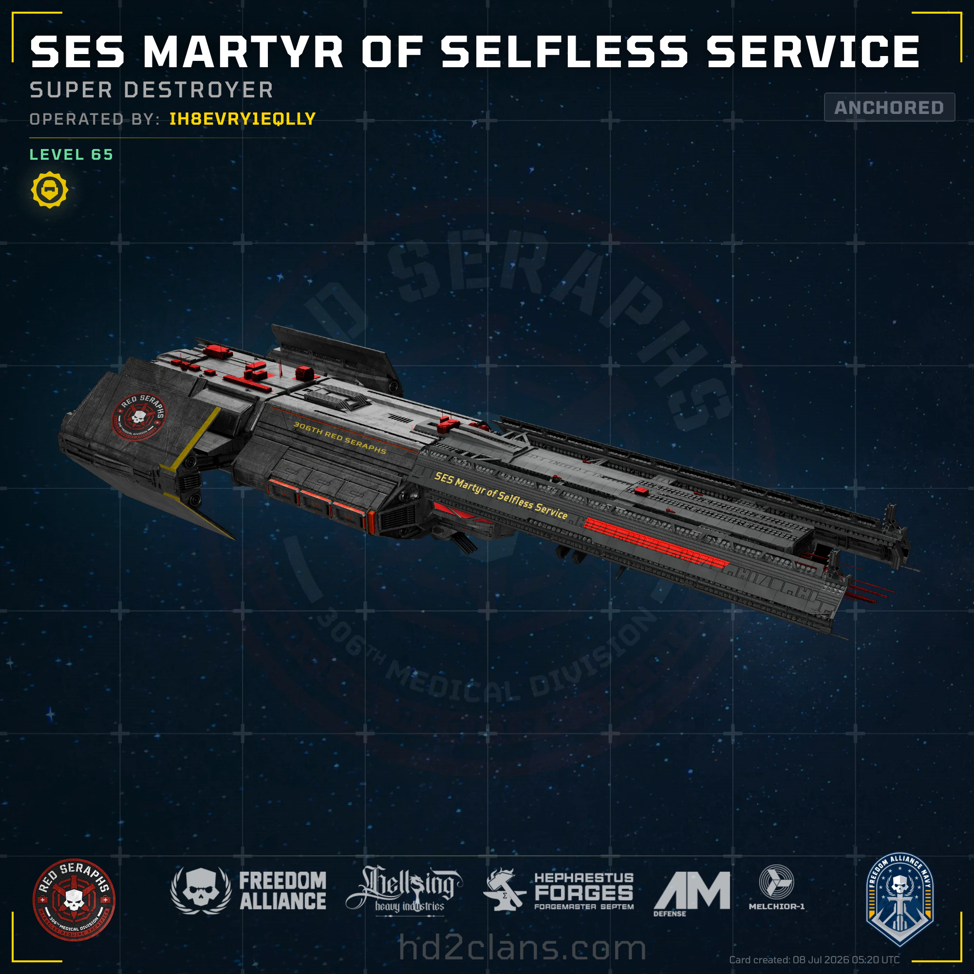 SES Martyr of Selfless Service