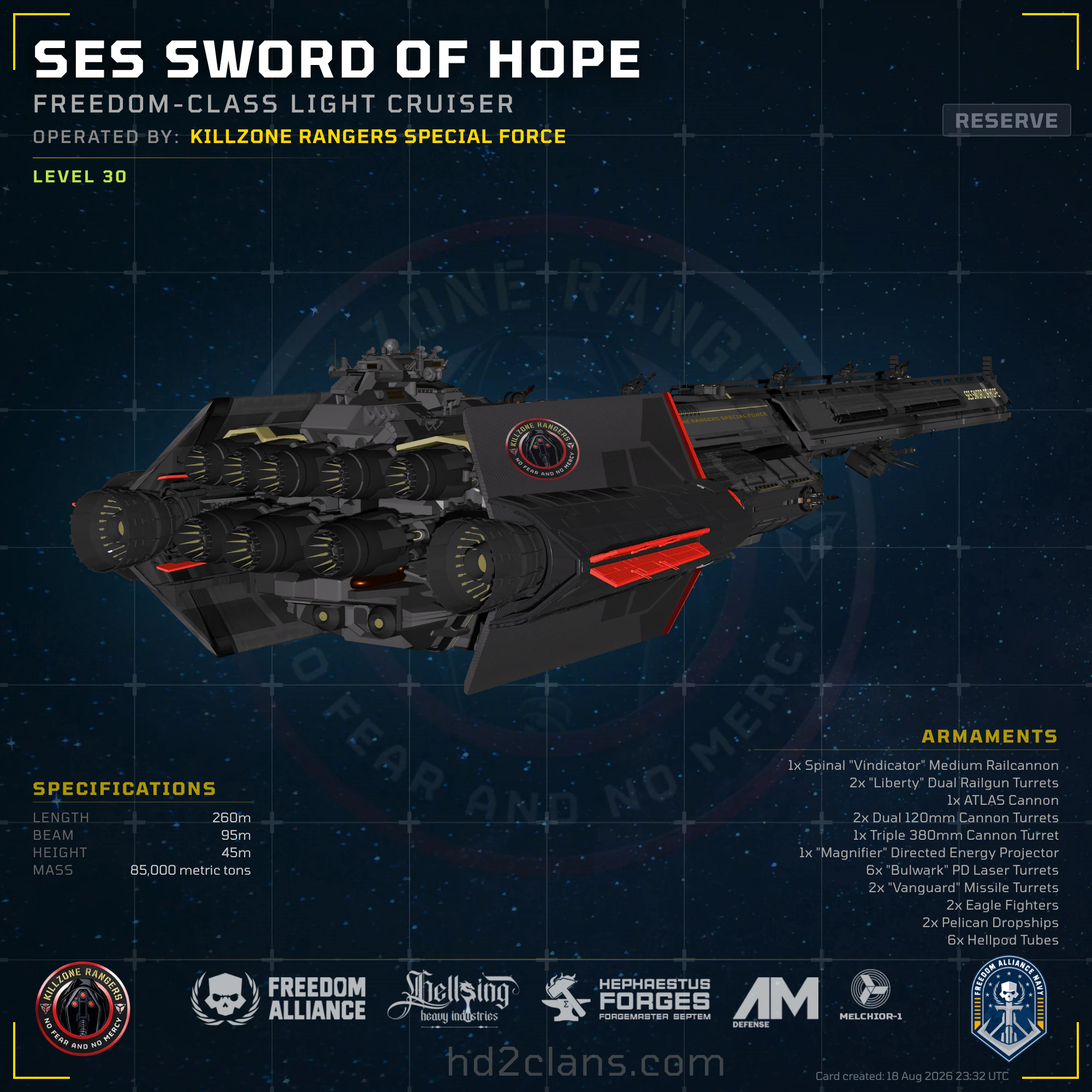 SES Sword Of Hope