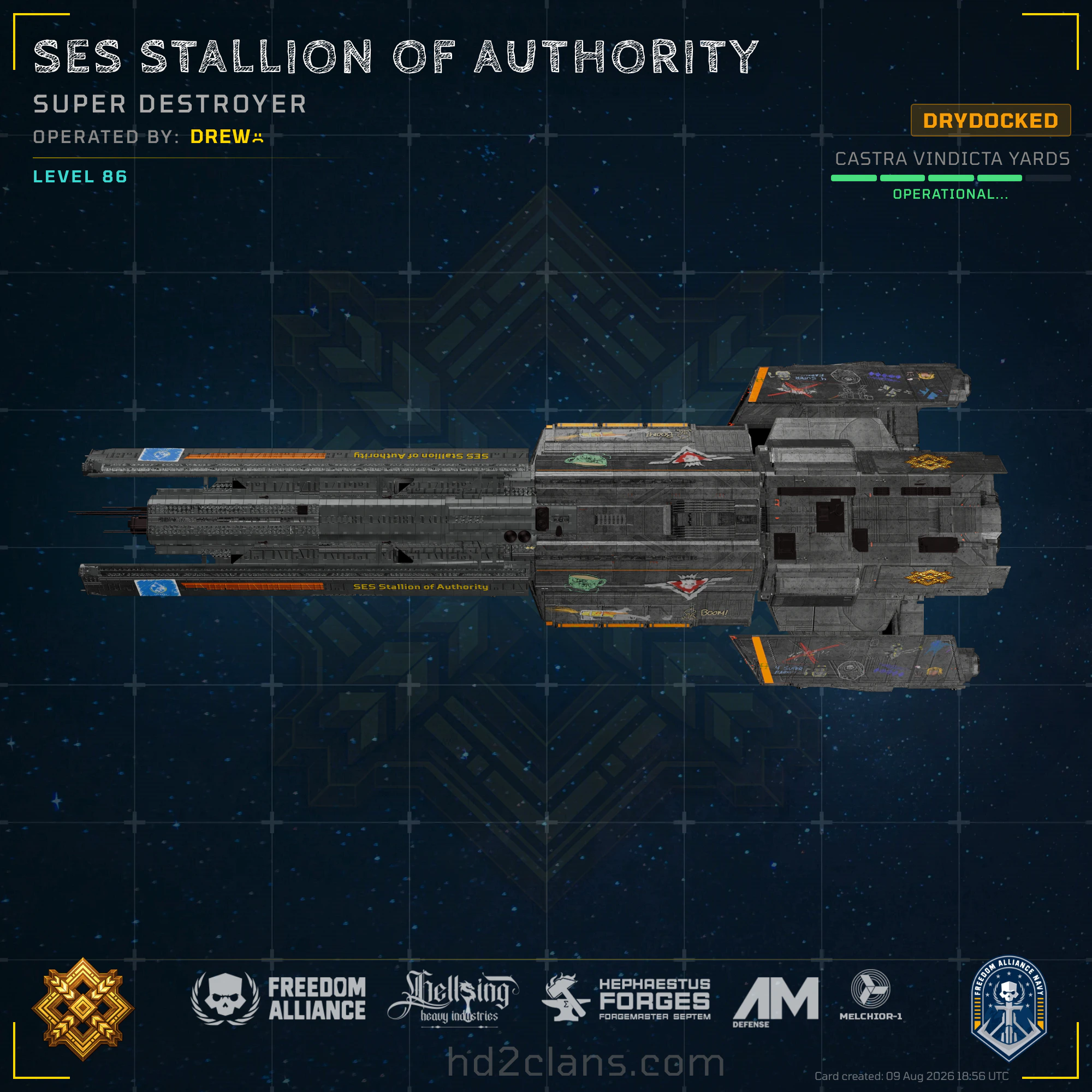 SES Stallion of Authority