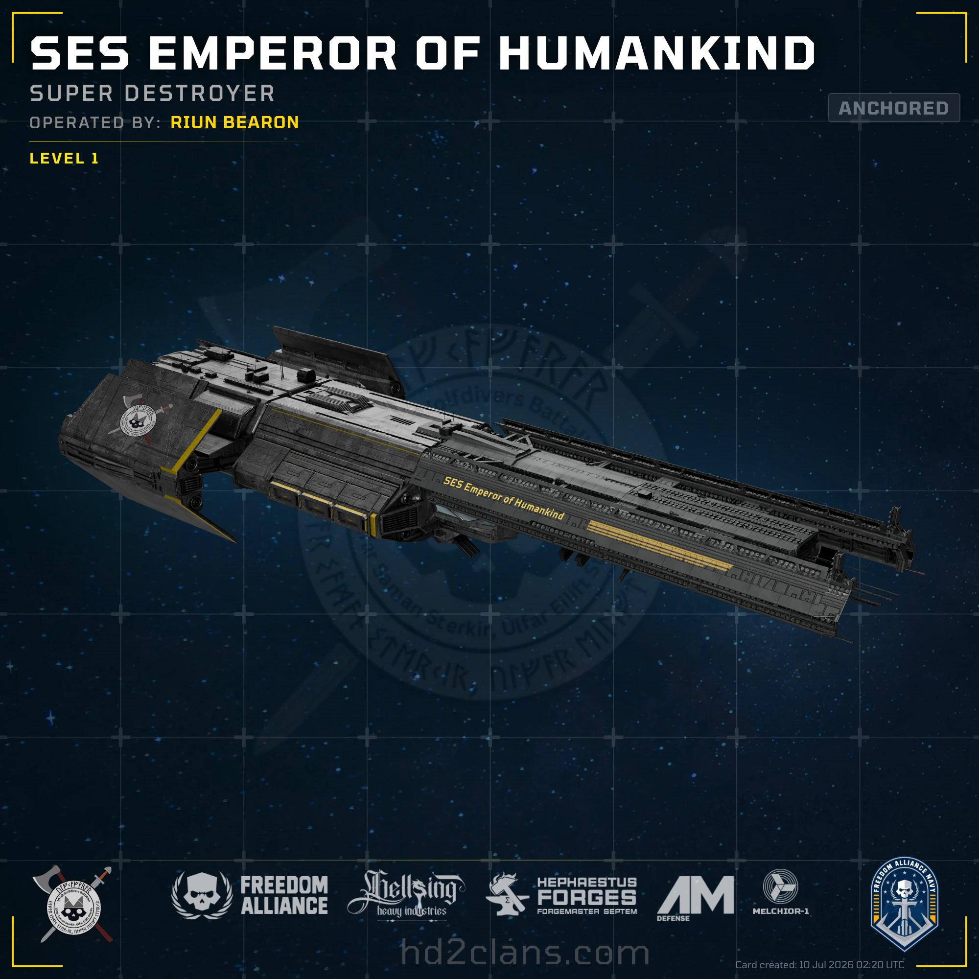 SES Emperor of Humankind