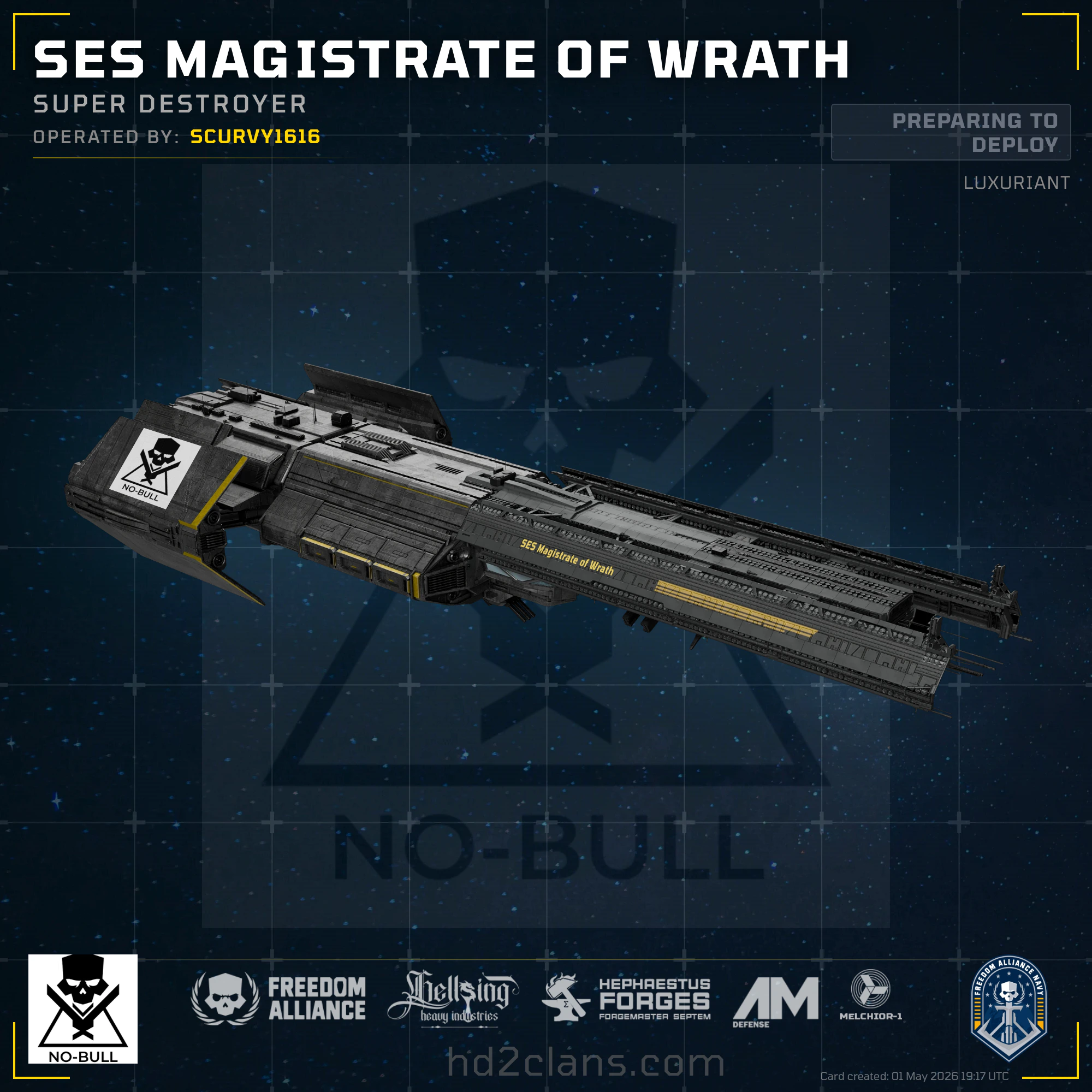 SES Magistrate of Wrath
