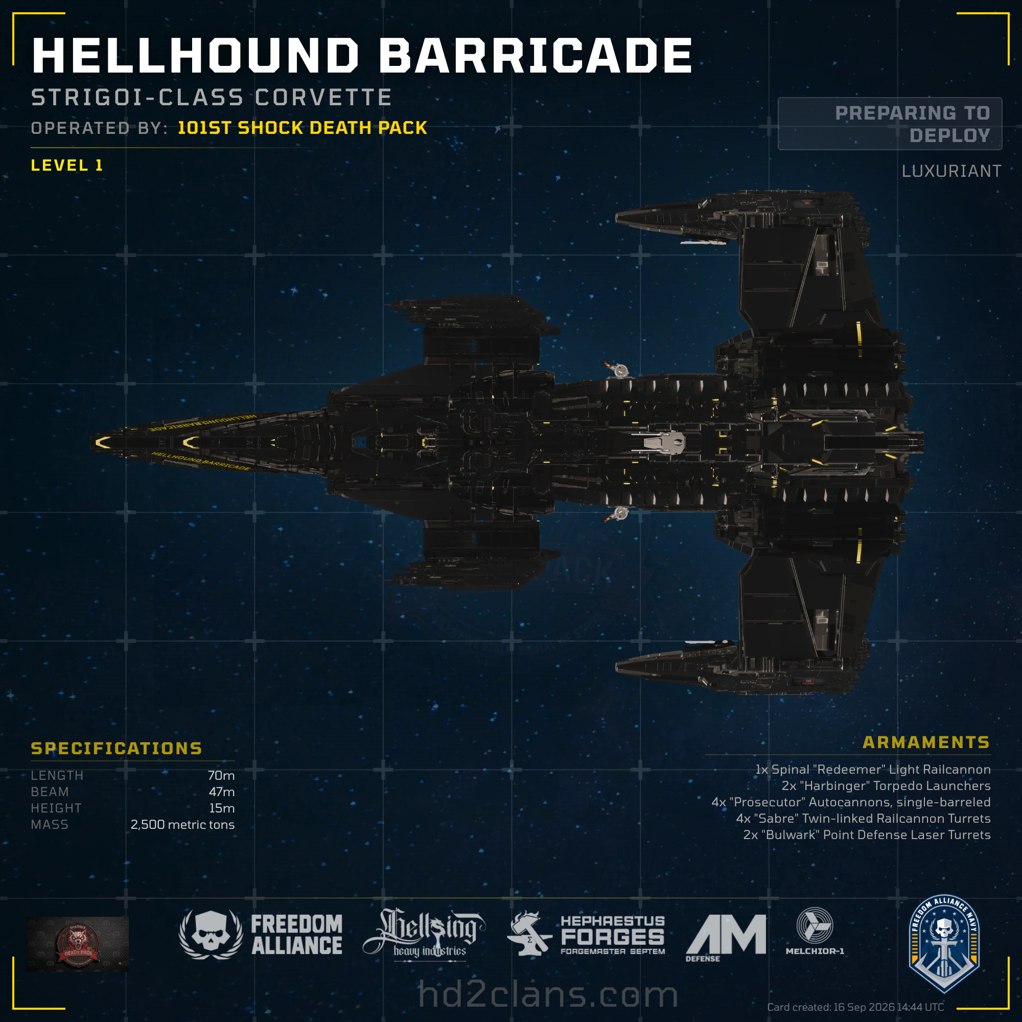 HELLHOUND BARRICADE