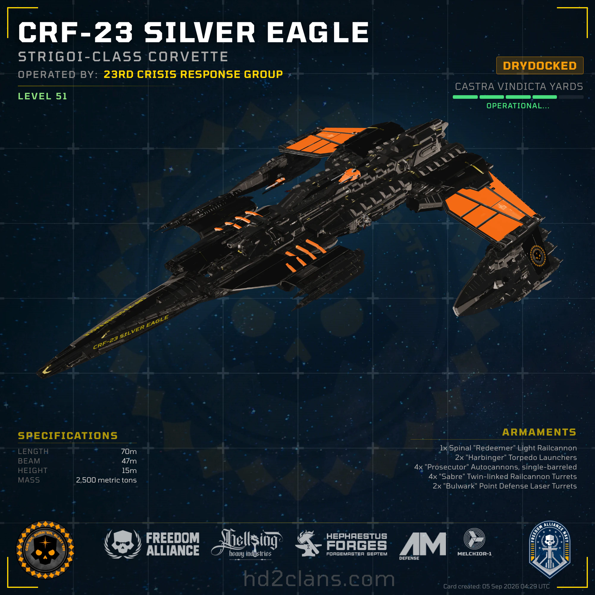 CRF-23 Silver Eagle