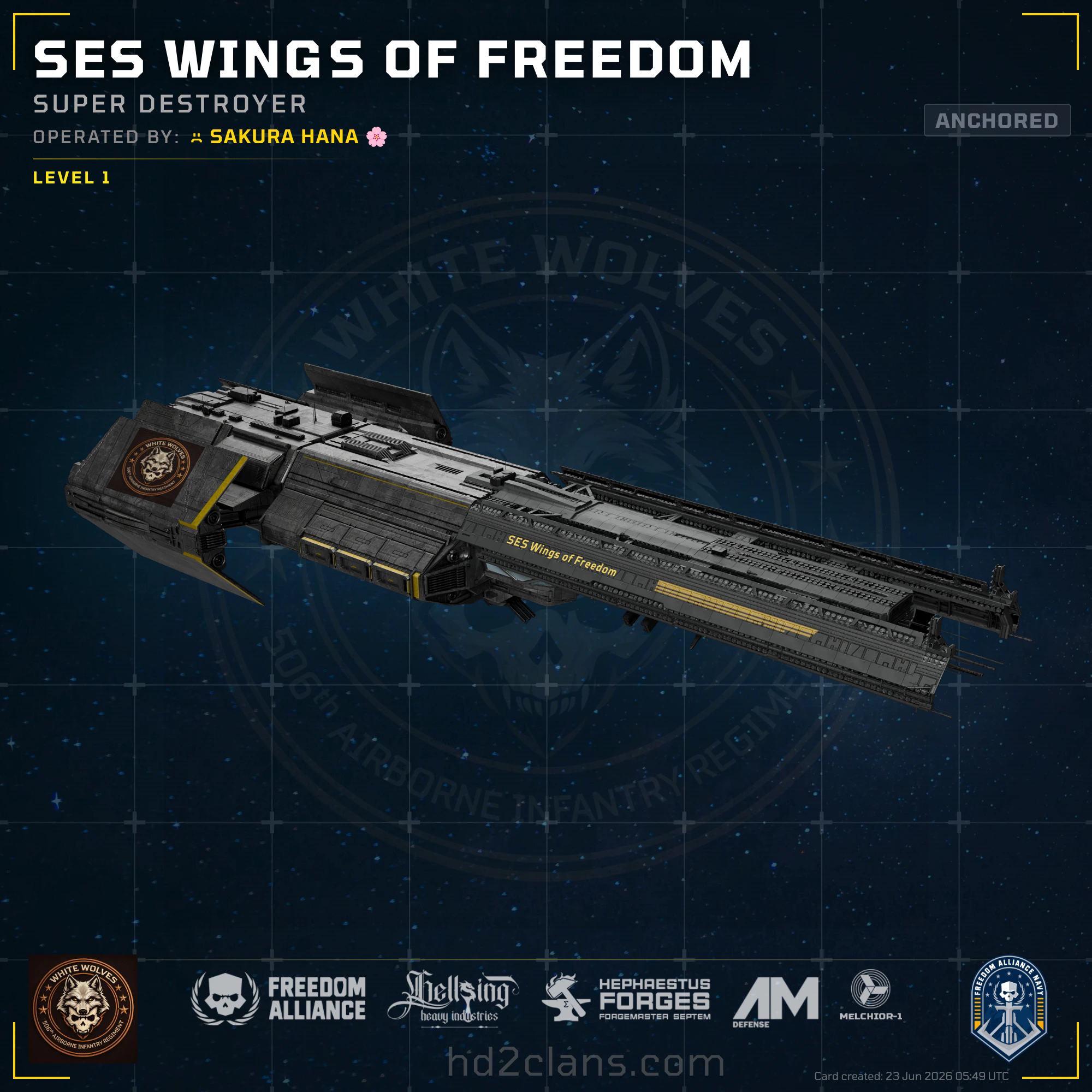 SES Wings of Freedom