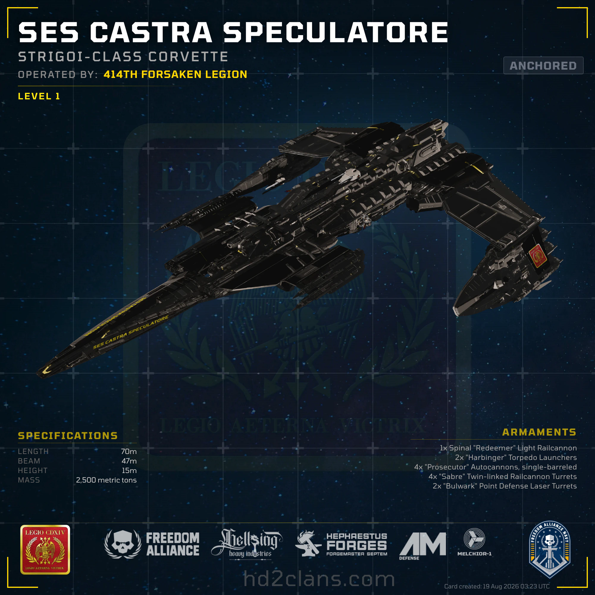 SES Castra Speculatore