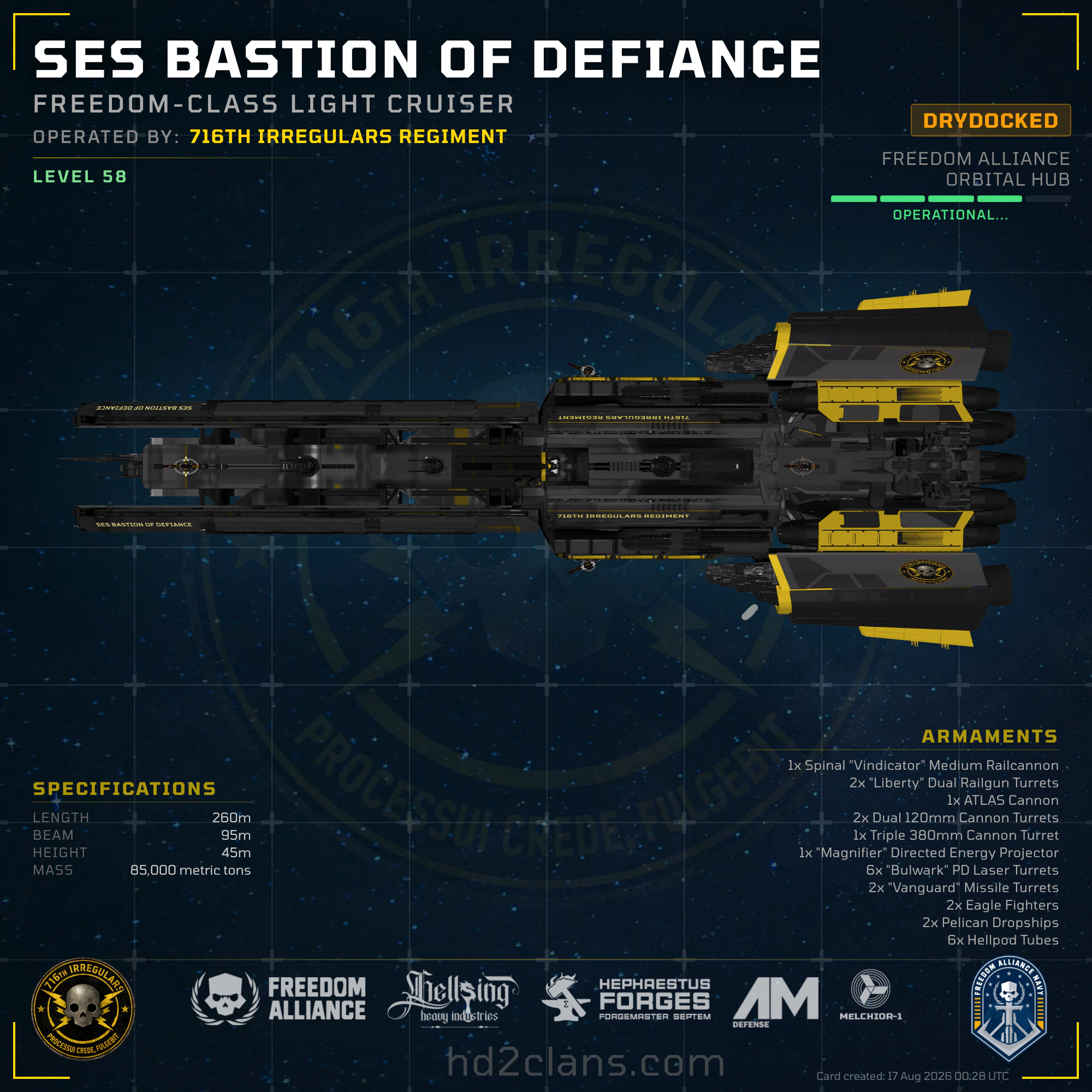 SES Bastion of Defiance