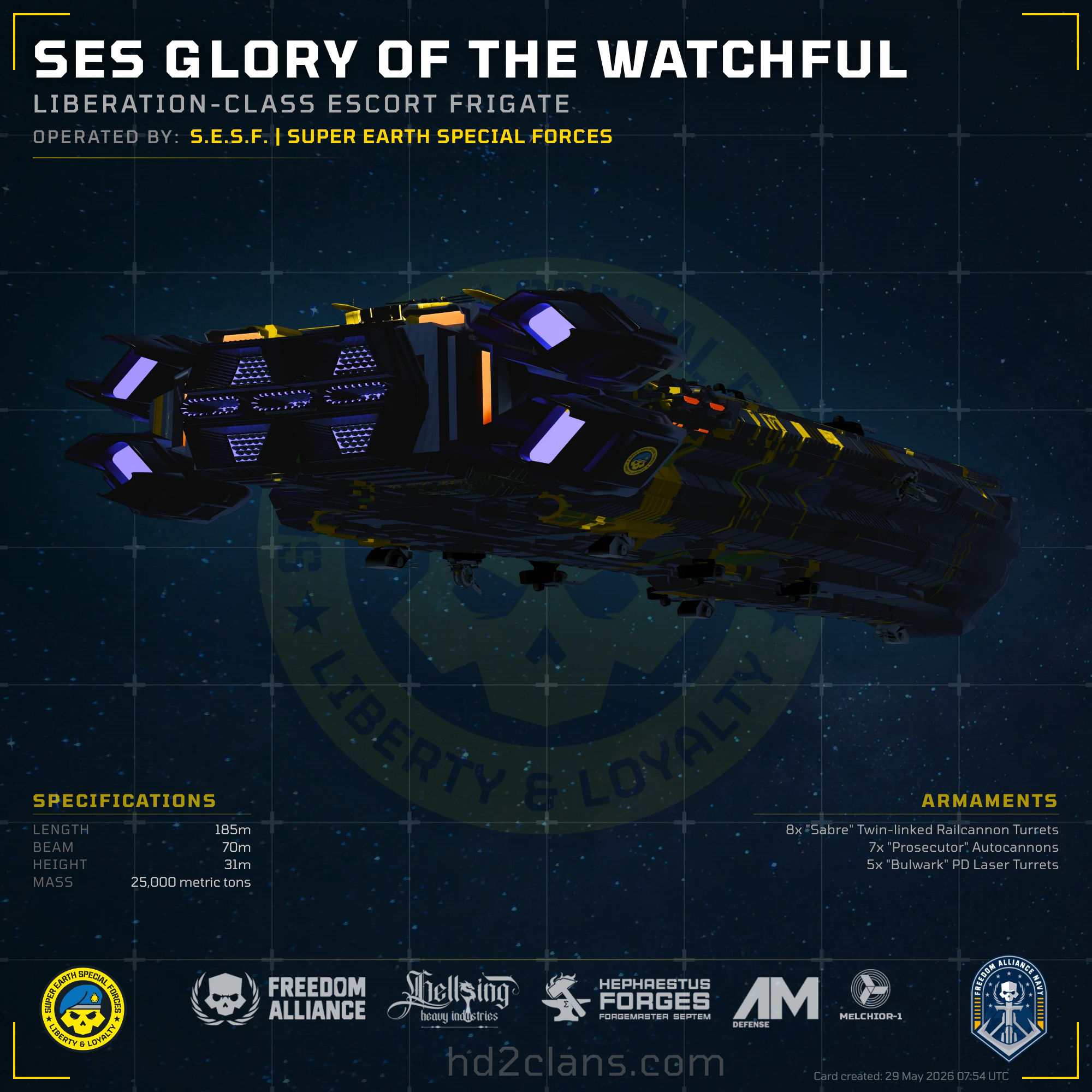 SES Glory of the Watchful