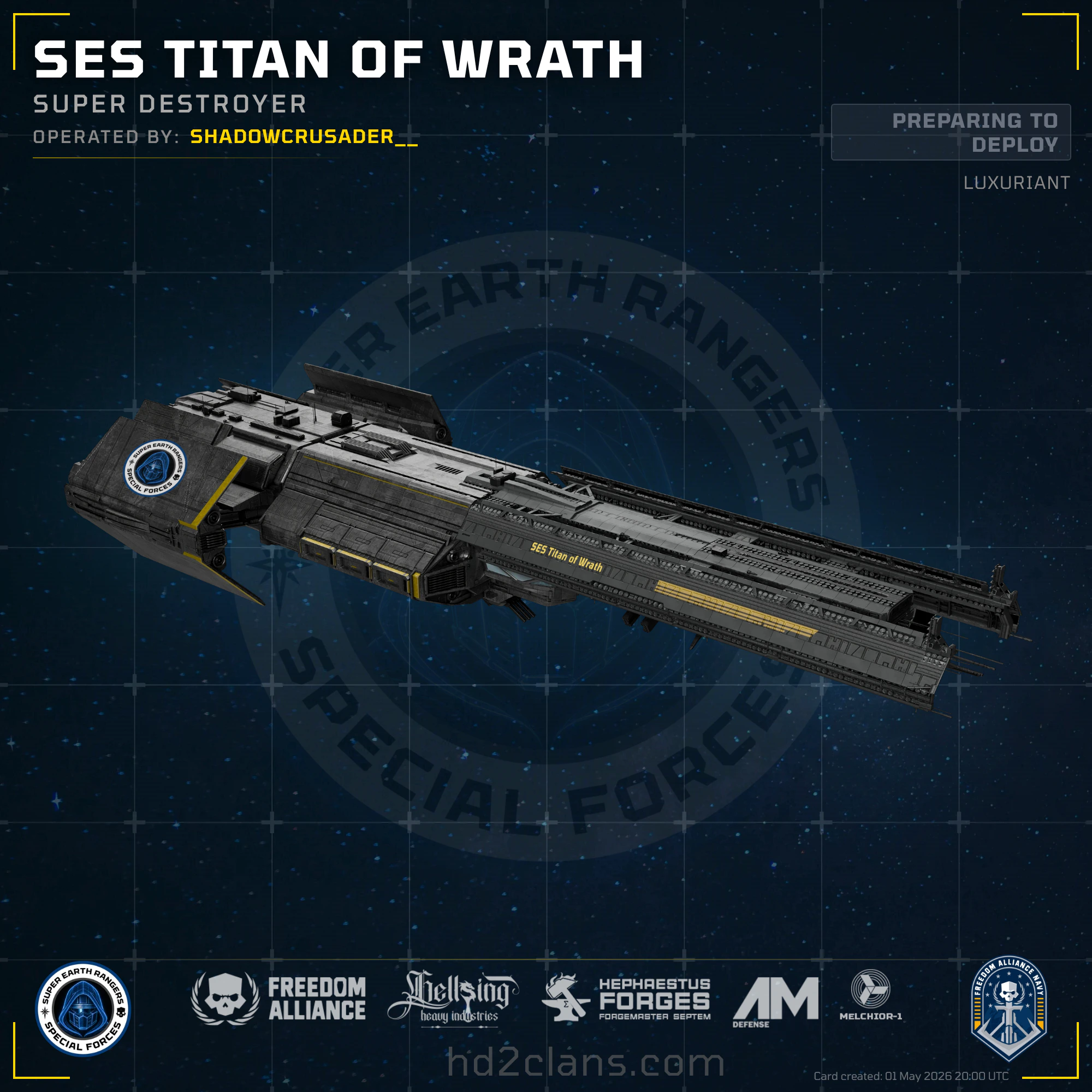 SES Titan of Wrath