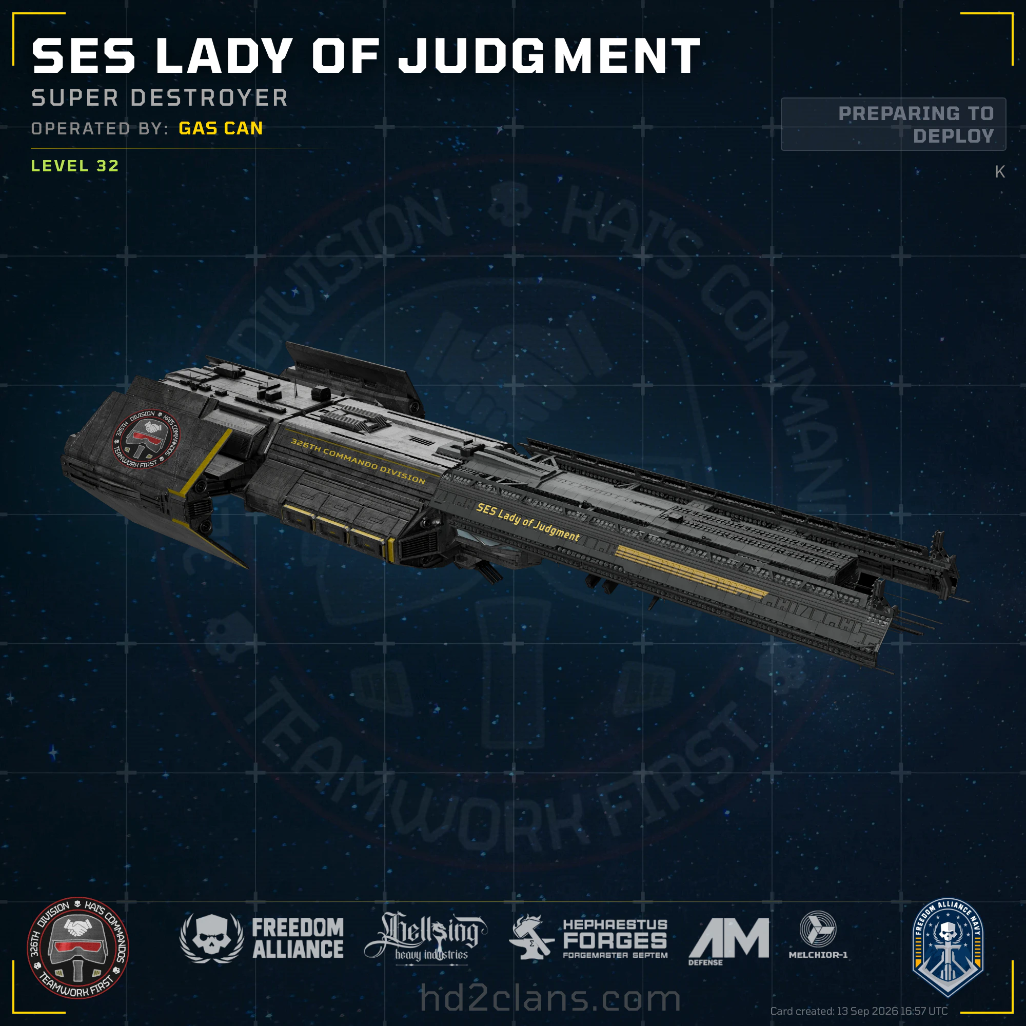 SES Lady of Judgment