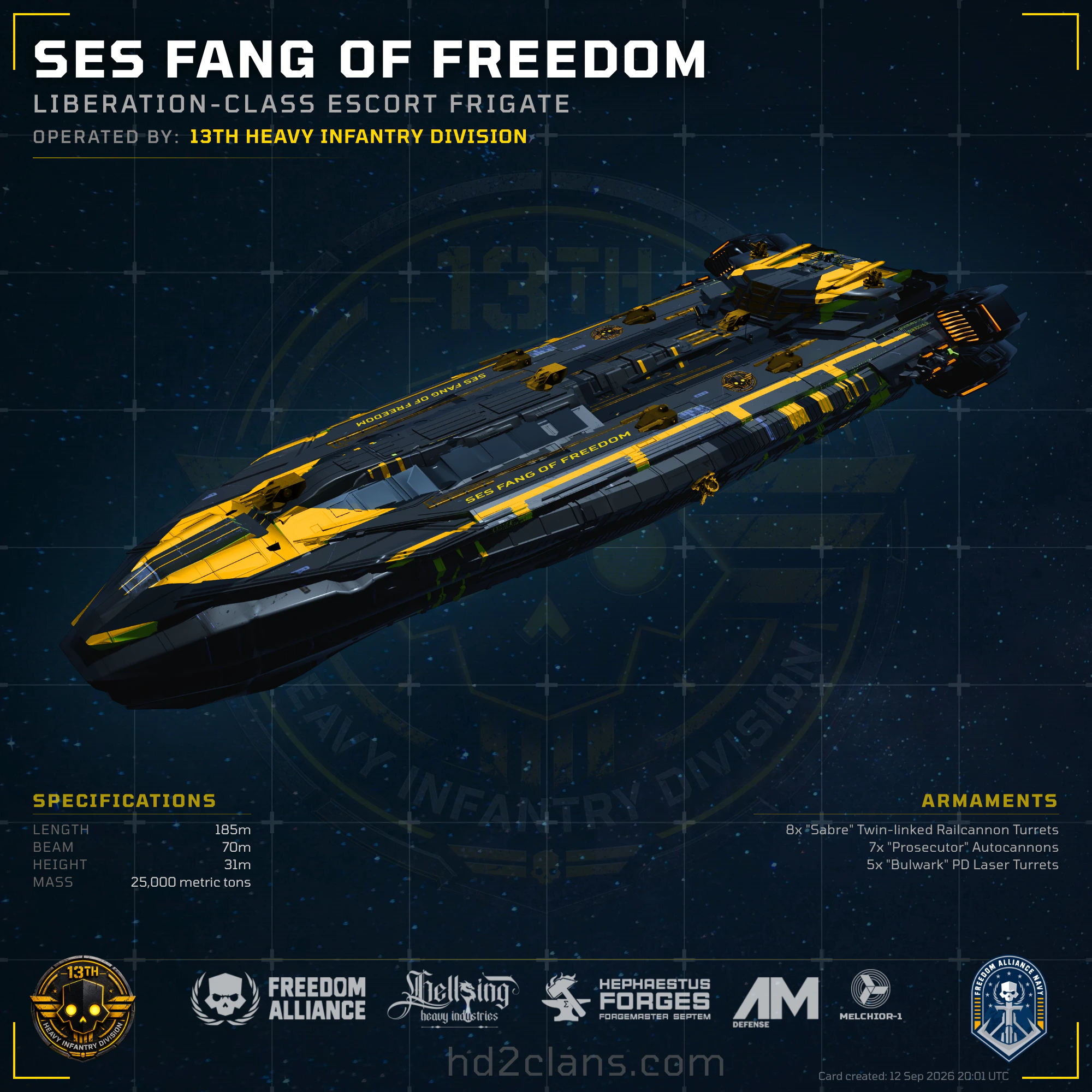 SES Fang of Freedom