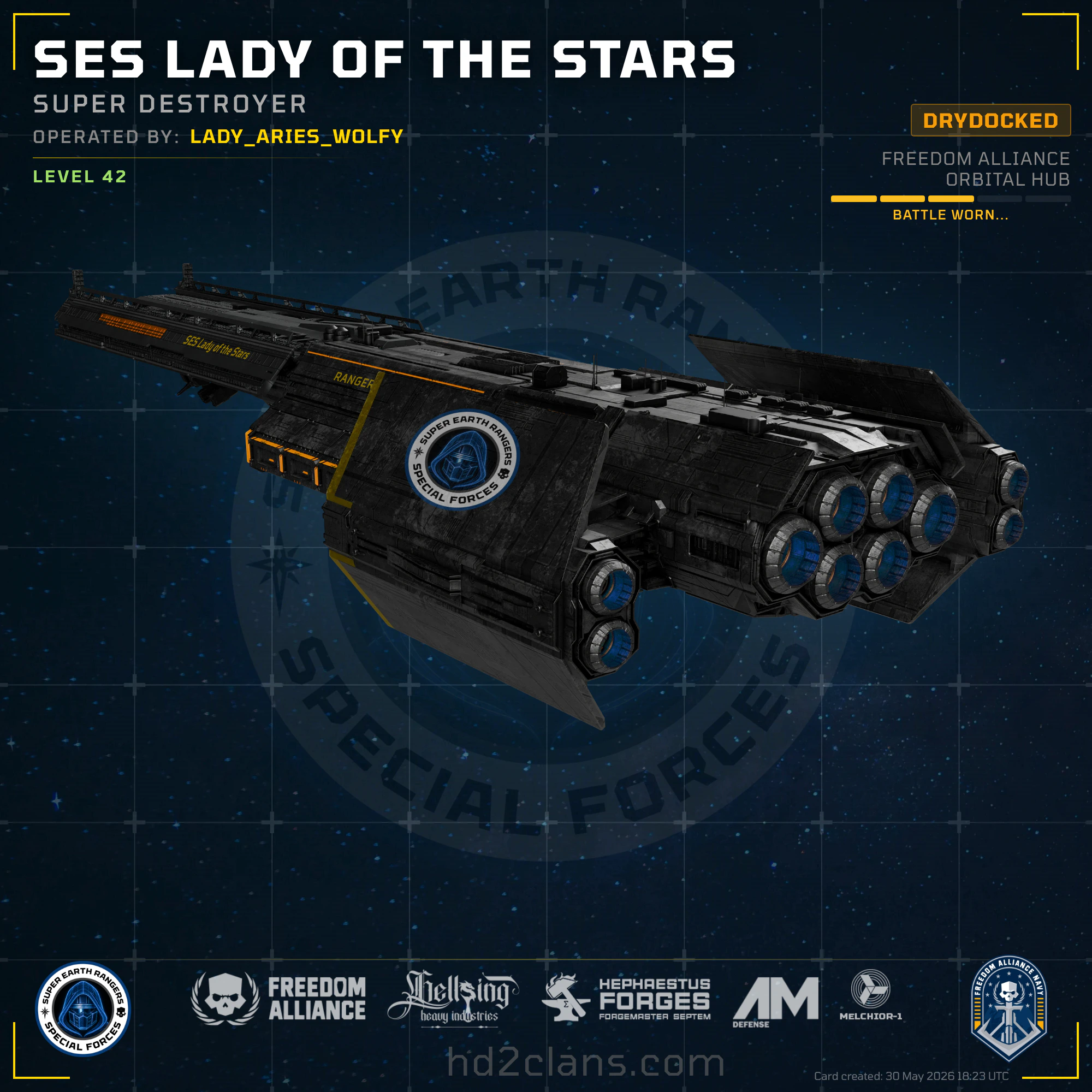SES Lady of the Stars