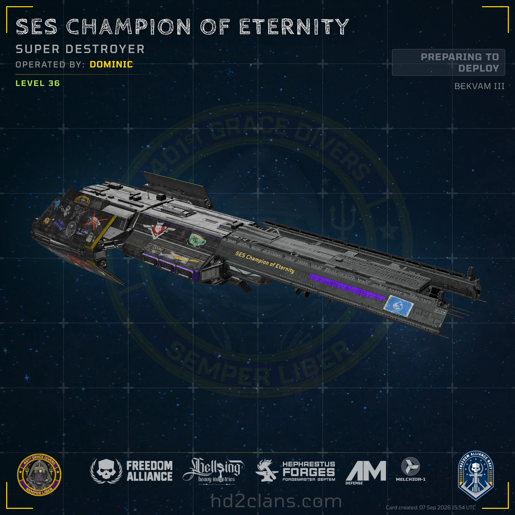 SES Champion of Eternity