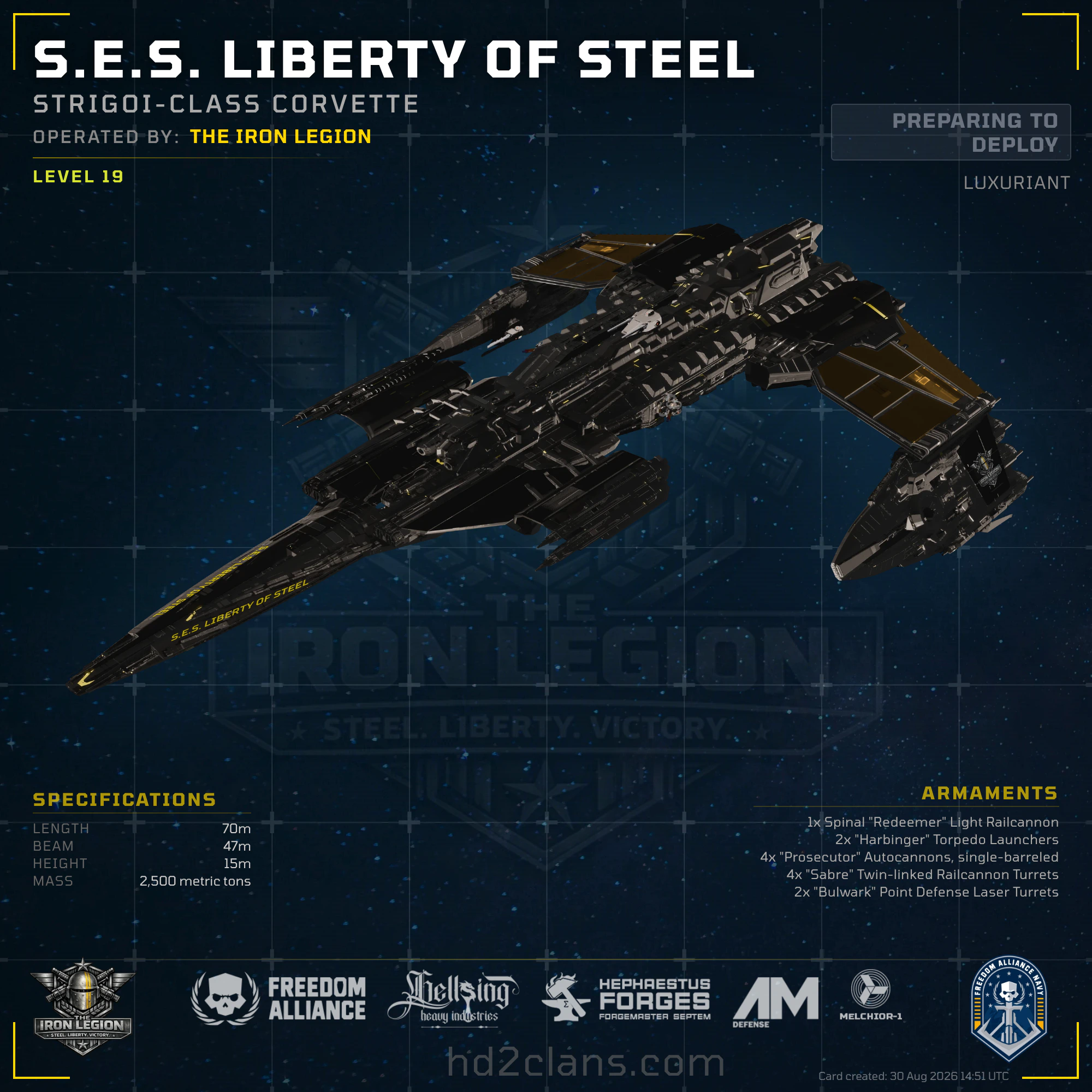 S.E.S. Liberty of Steel