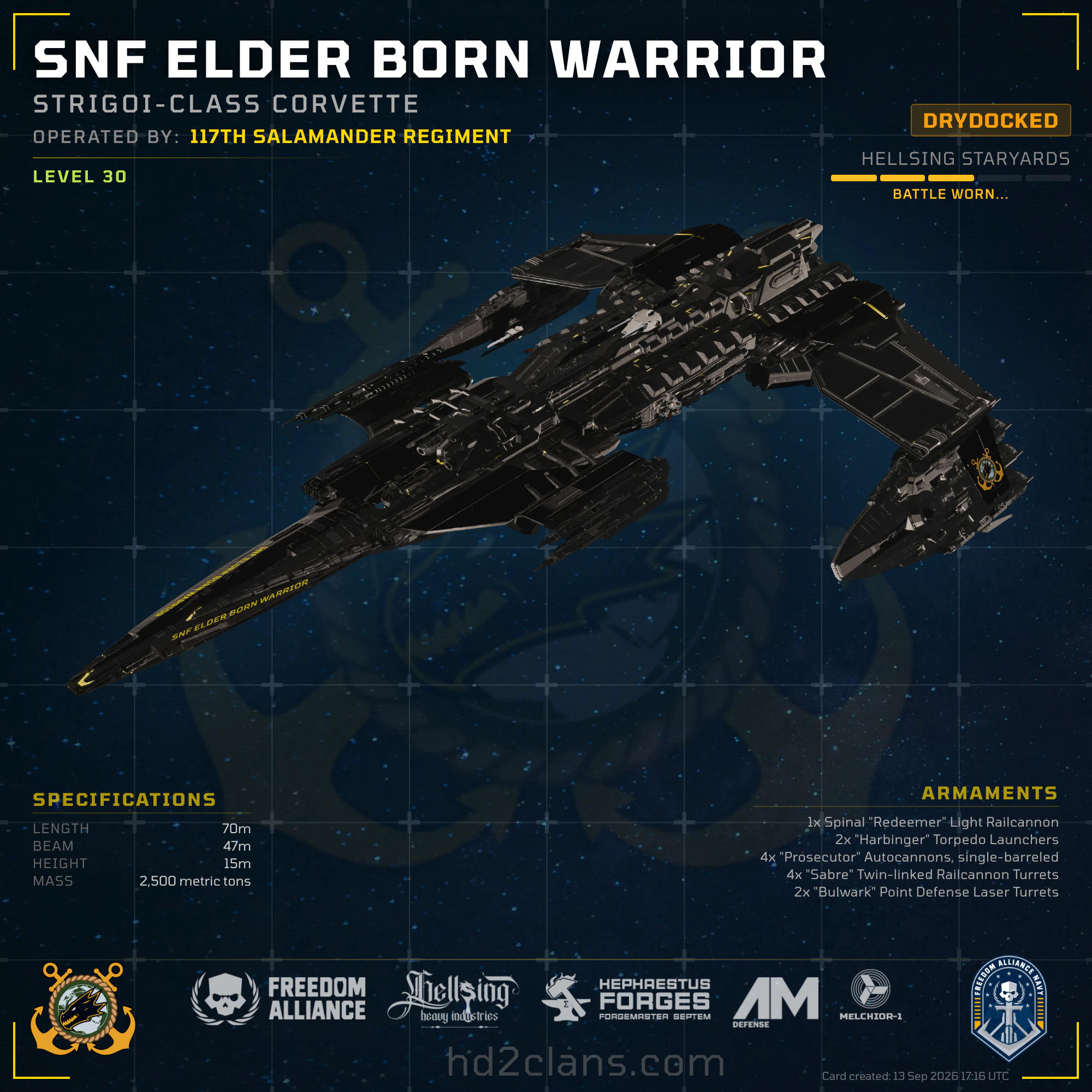 SNF Elder Born Warrior