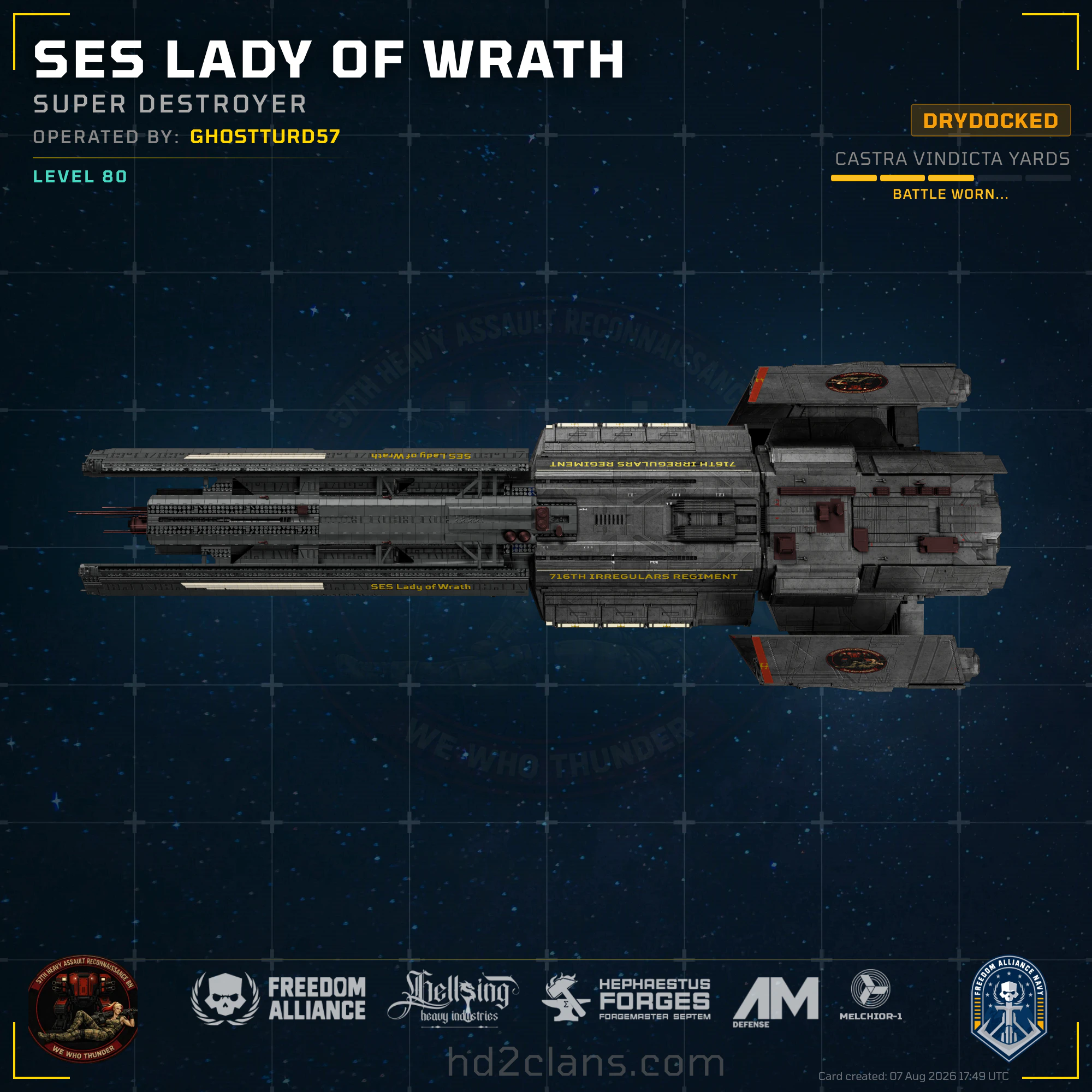 SES Lady of Wrath