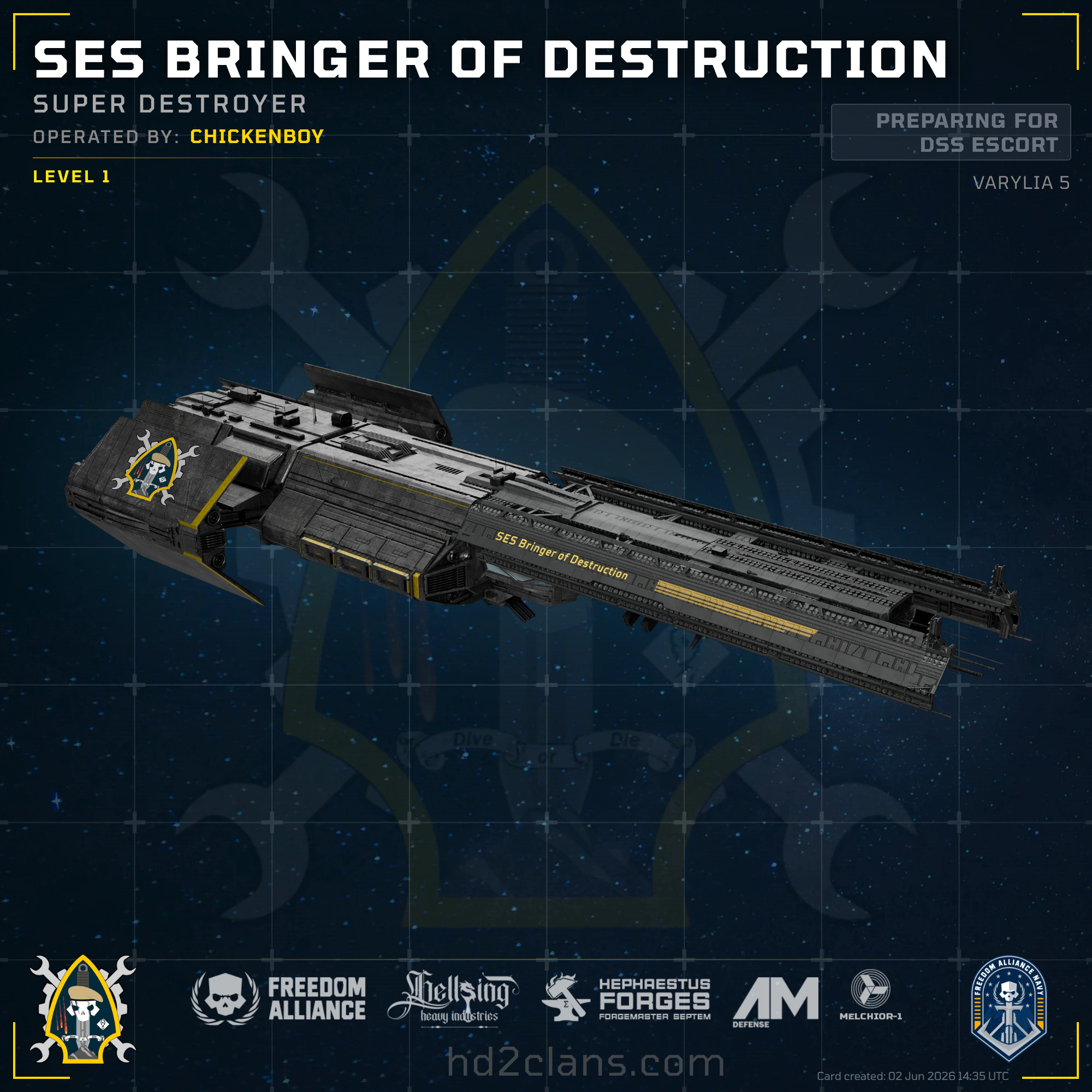 SES Bringer of Destruction