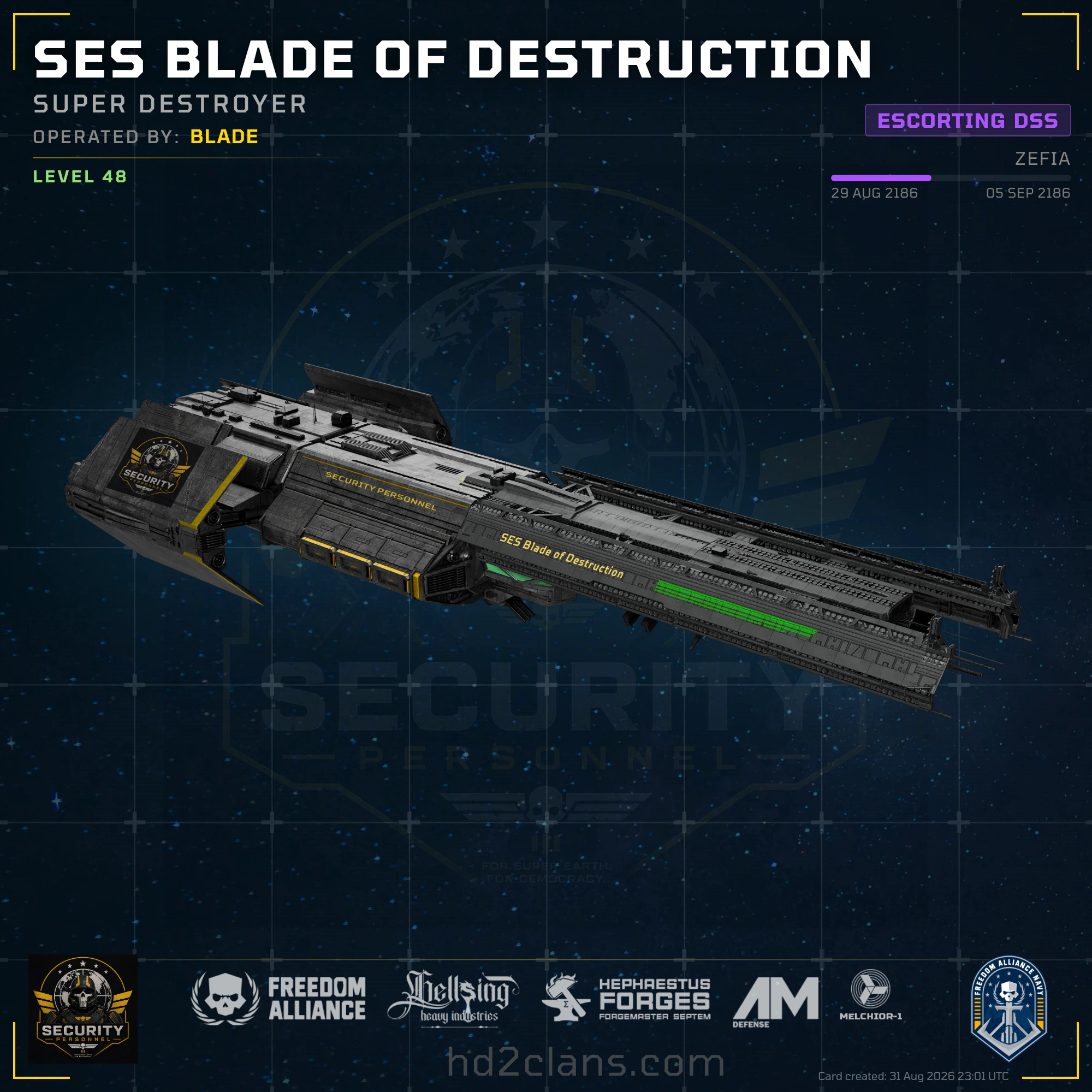 SES Blade of Destruction