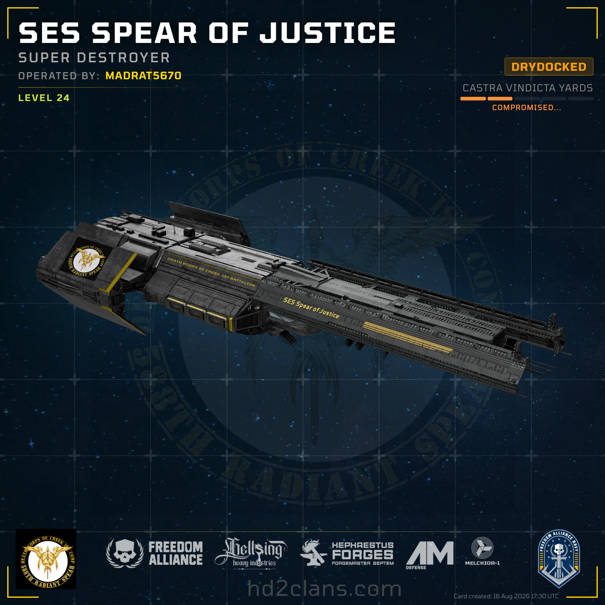 SES Spear of Justice