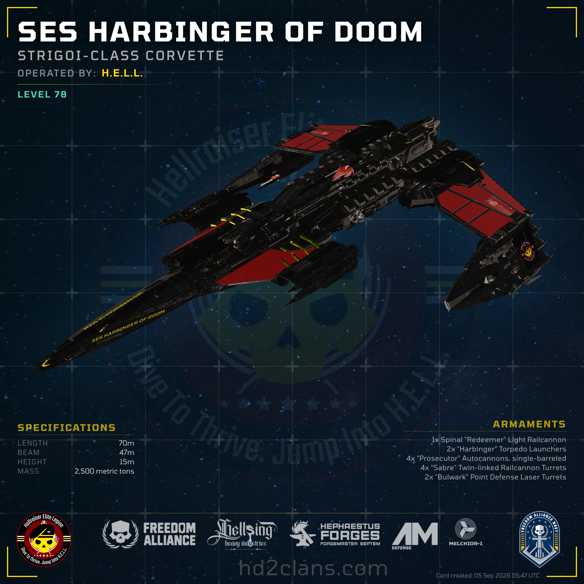 SES Harbinger of Doom