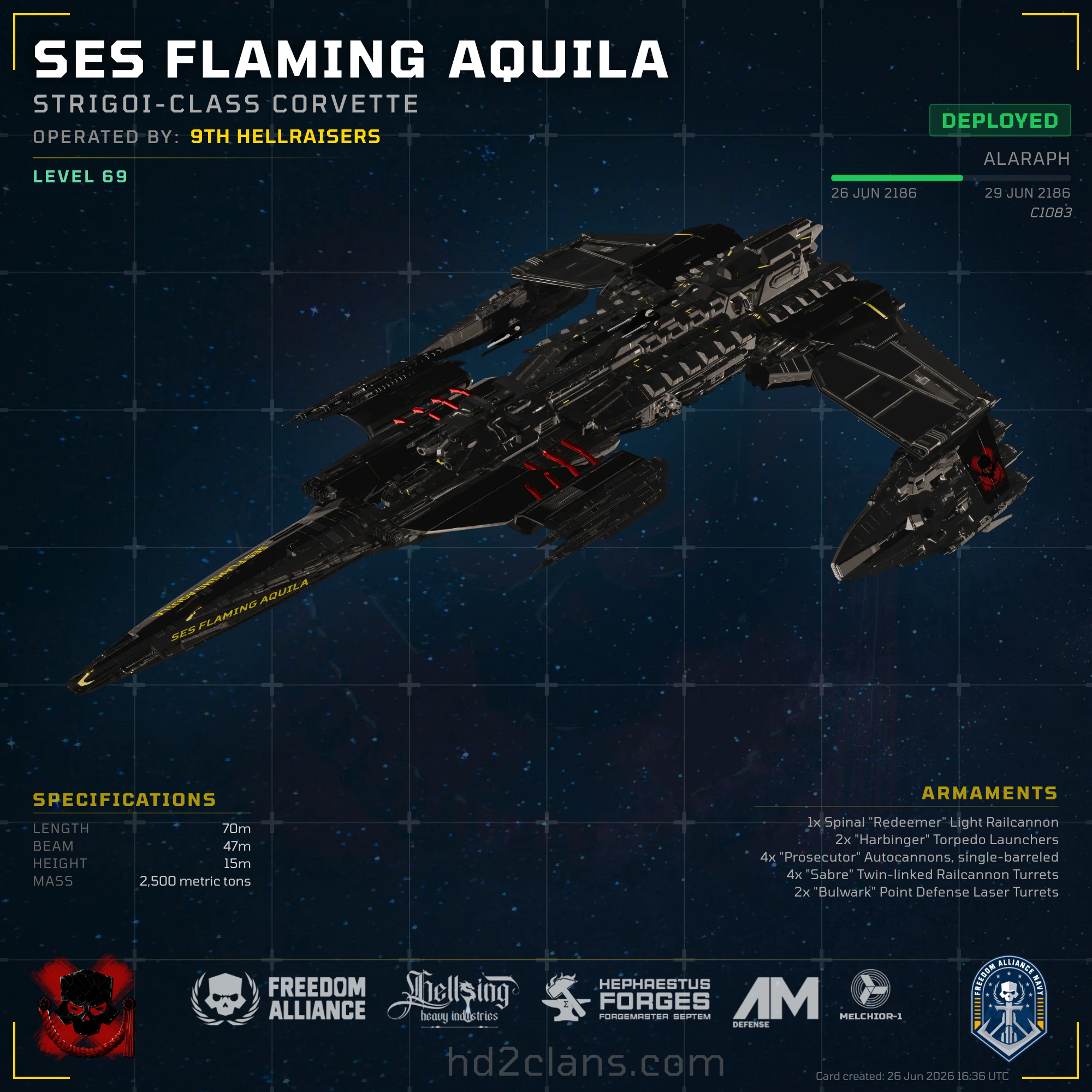 SES Flaming Aquila