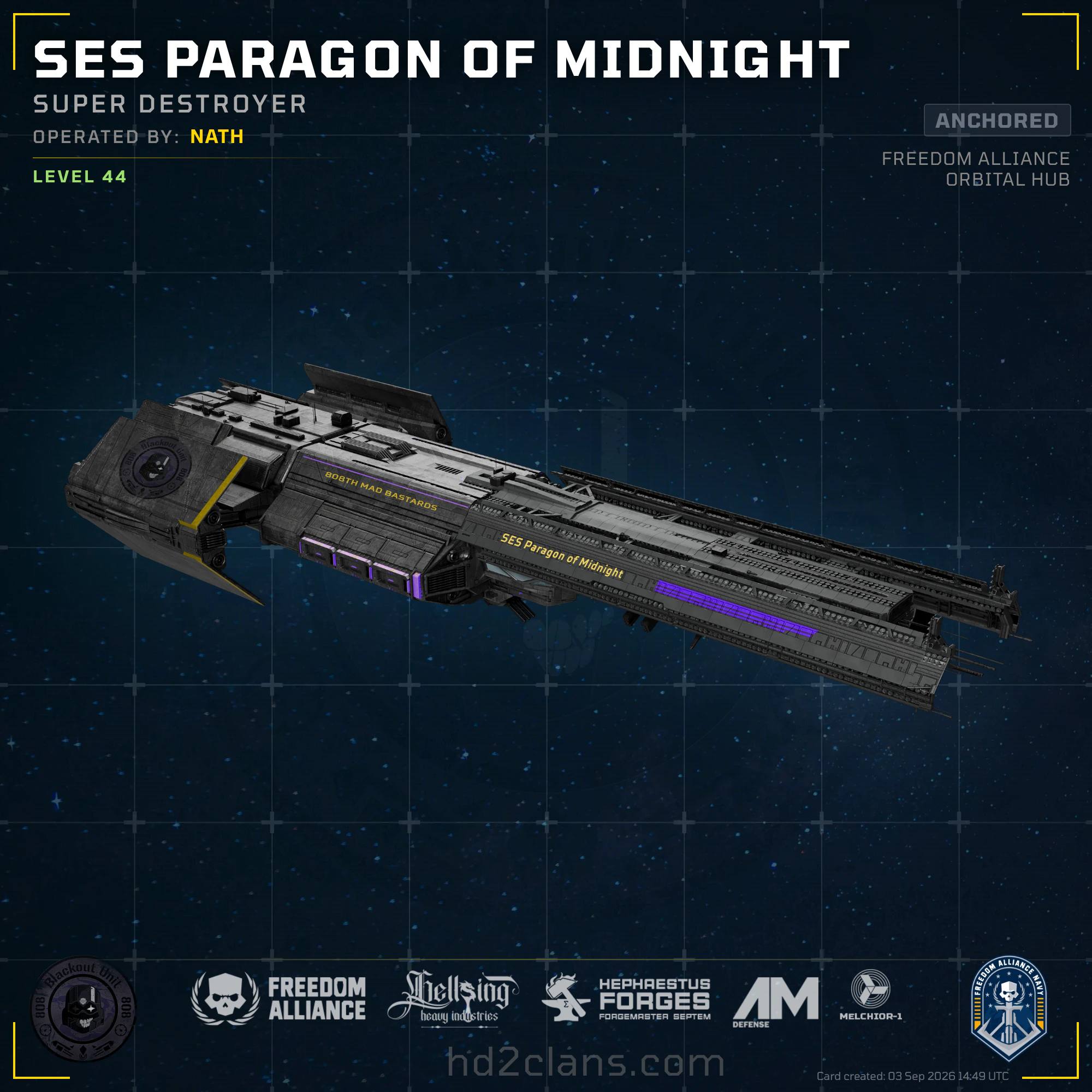 SES Sovereign of Midnight