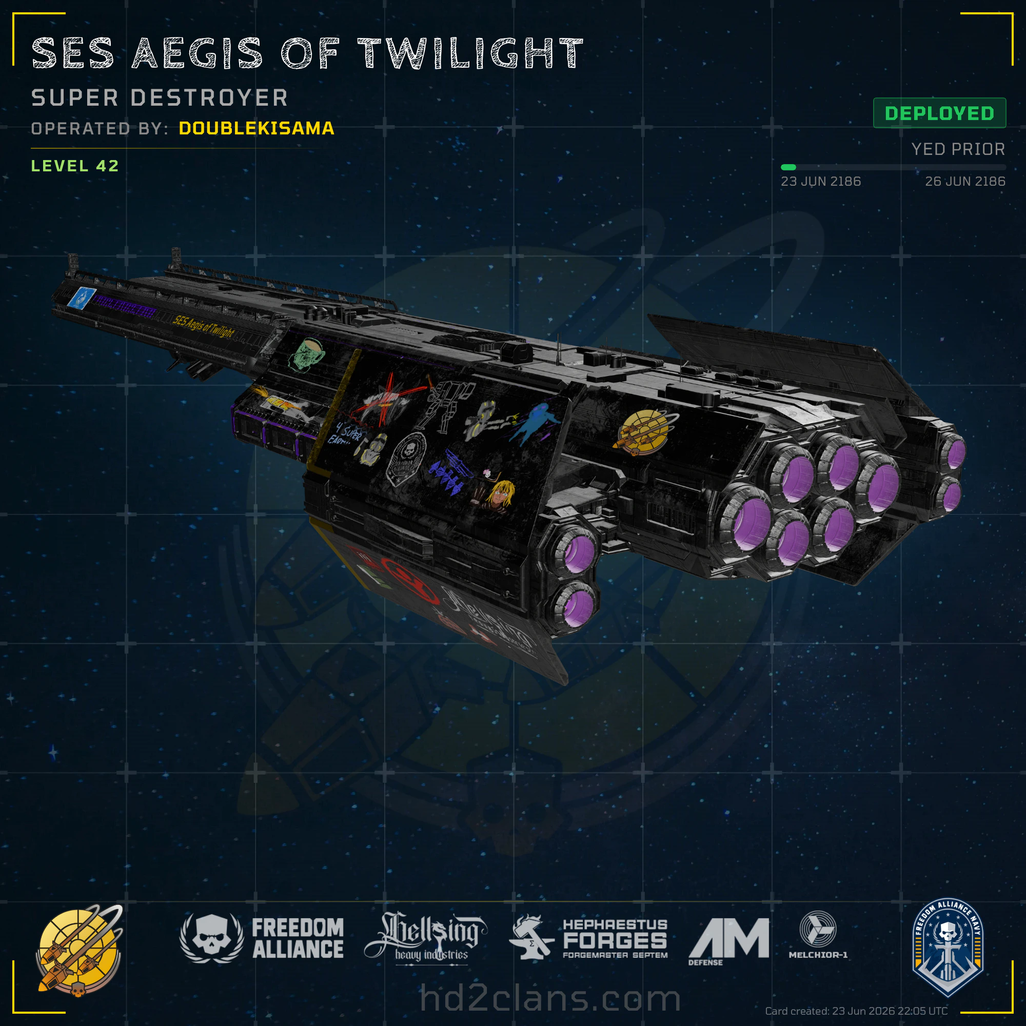 SES Aegis of Twilight