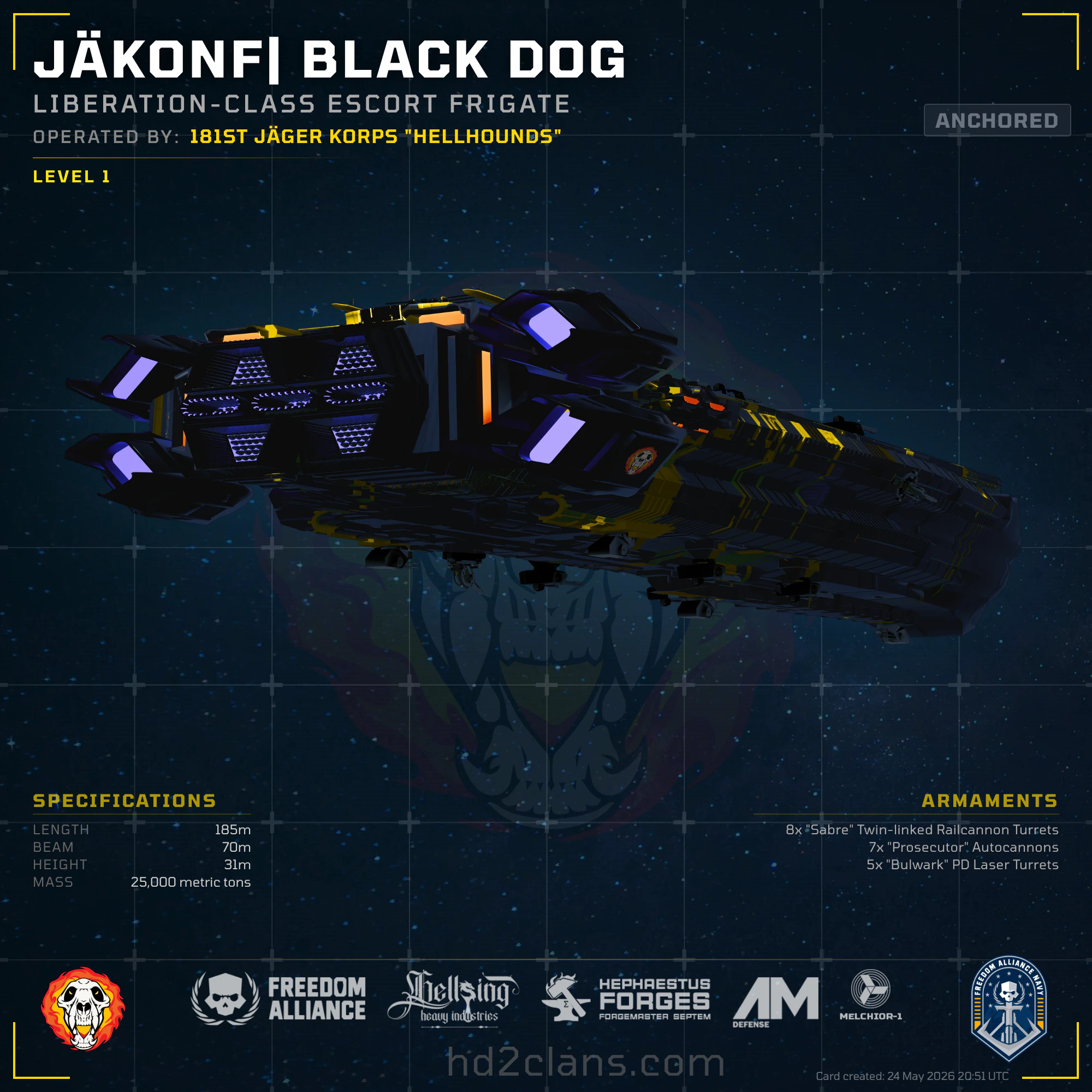 JÄKONF|SES Black Dog