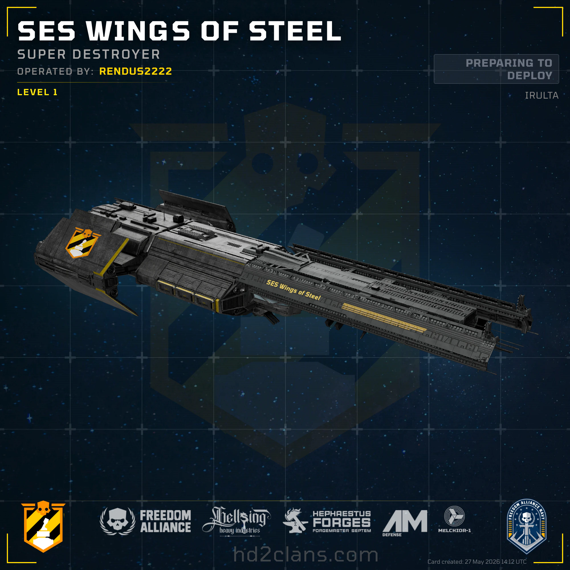 SES Wings of Steel